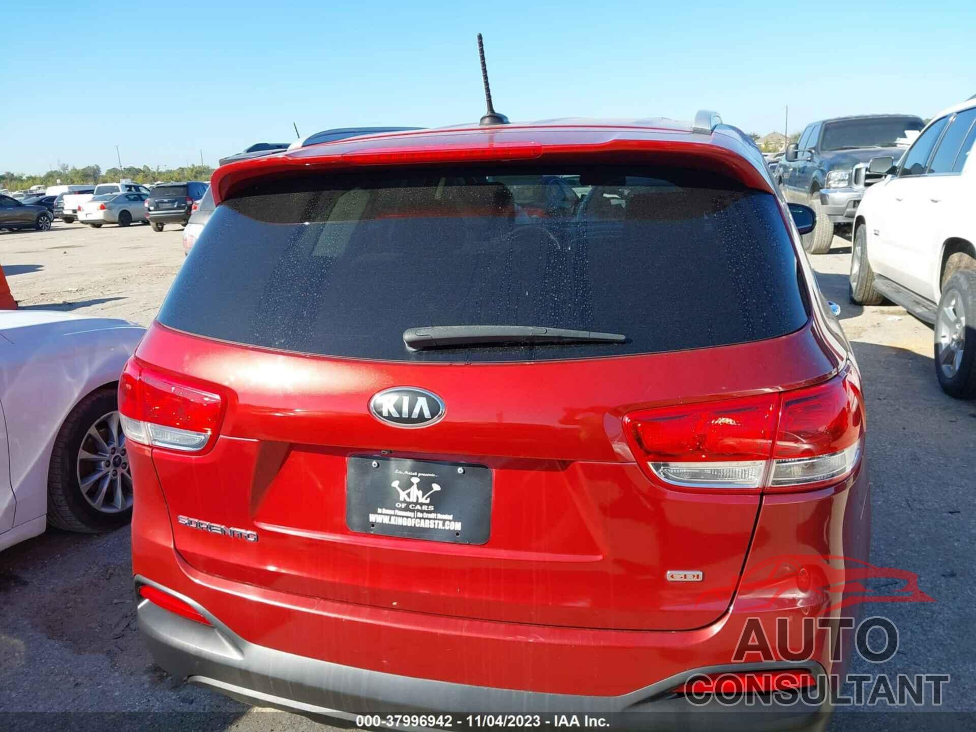 KIA SORENTO 2017 - 5XYPG4A3XHG221315