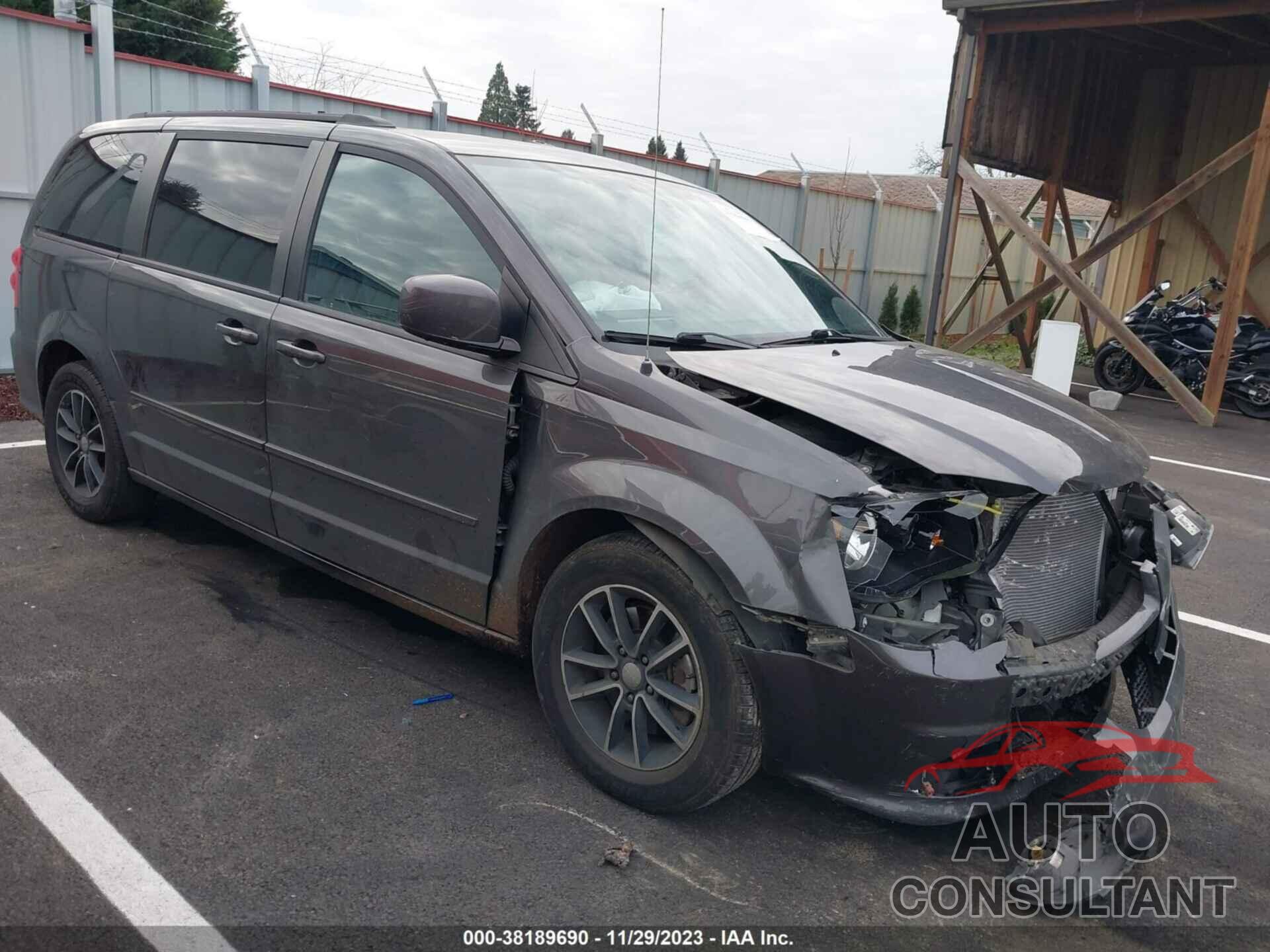 DODGE GRAND CARAVAN 2017 - 2C4RDGEG8HR760673