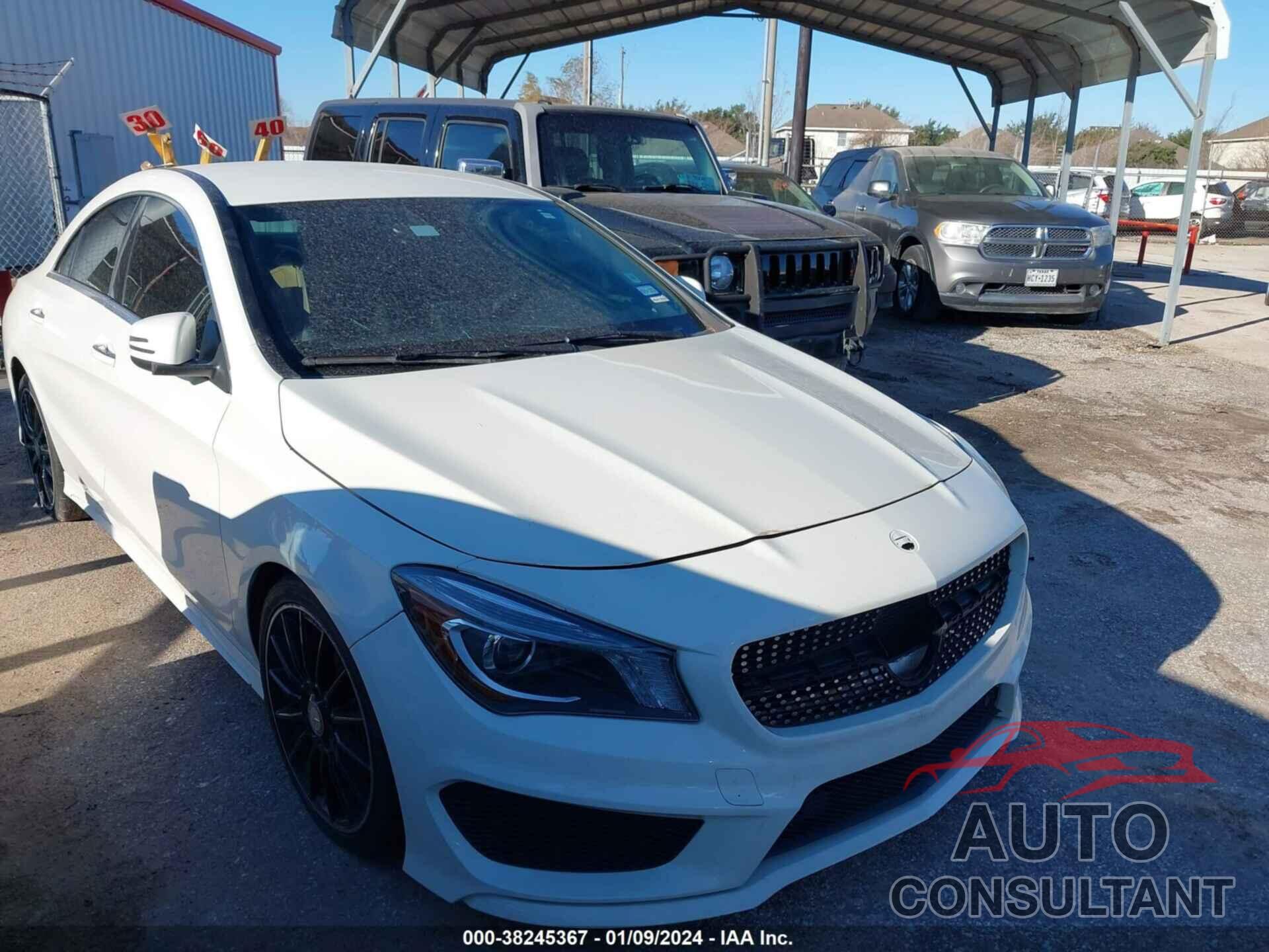 MERCEDES-BENZ CLA 250 2016 - WDDSJ4GB6GN319829