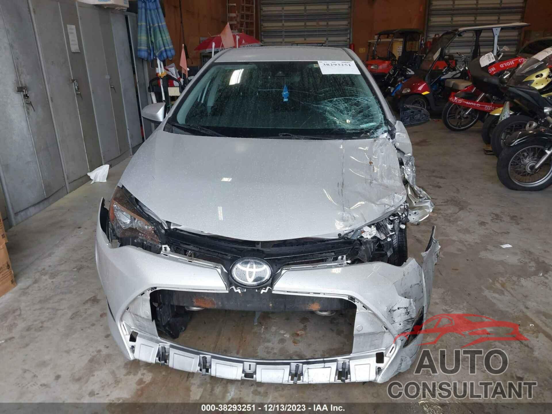 TOYOTA COROLLA 2019 - 5YFBURHE3KP945485