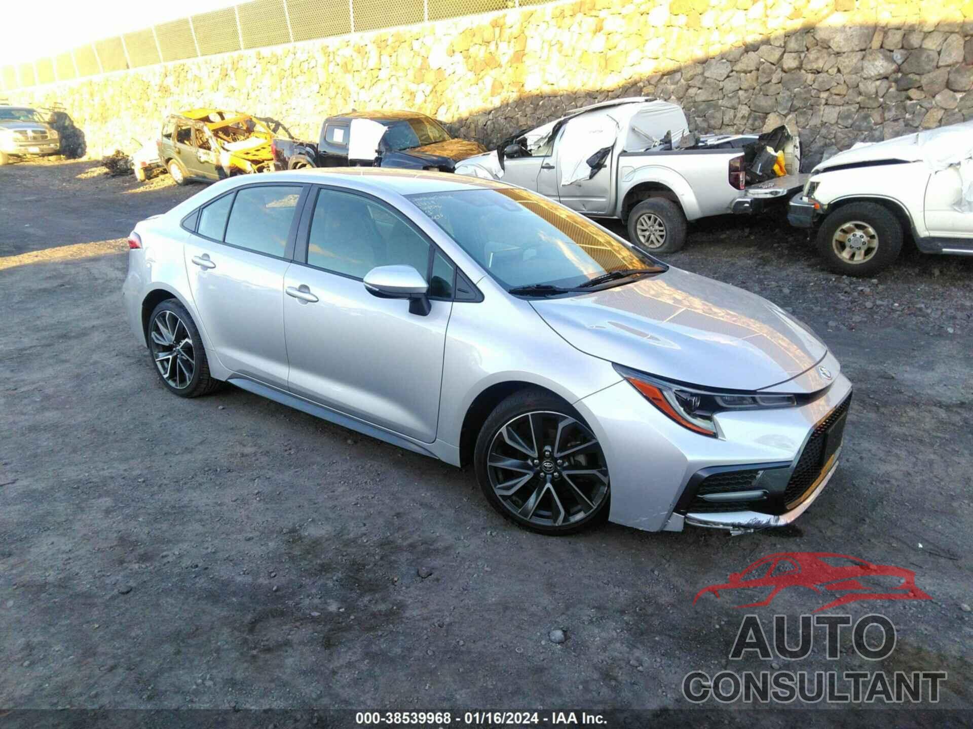 TOYOTA COROLLA 2021 - JTDS4MCE6MJ053619