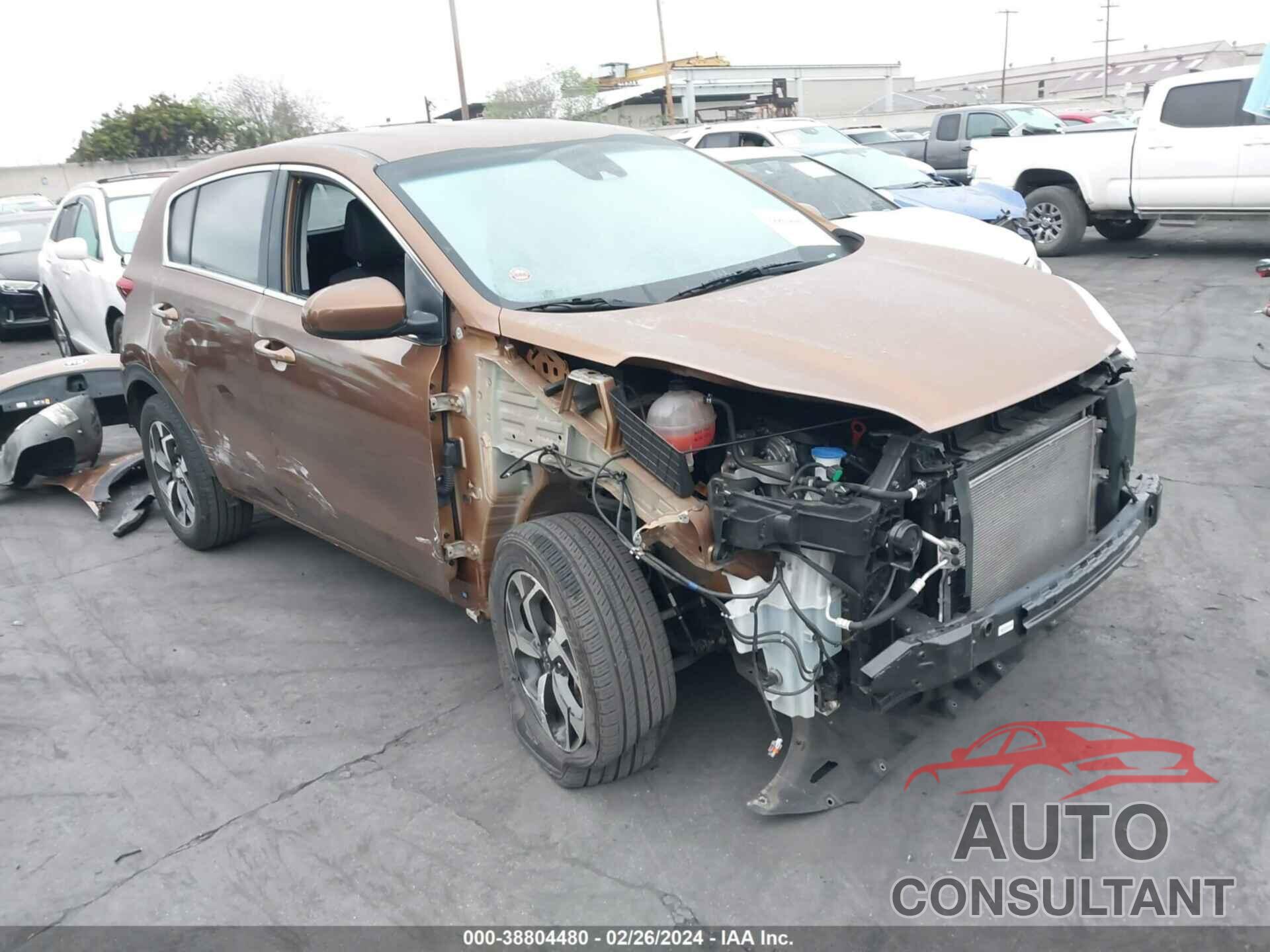 KIA SPORTAGE 2021 - KNDPMCAC7M7901487