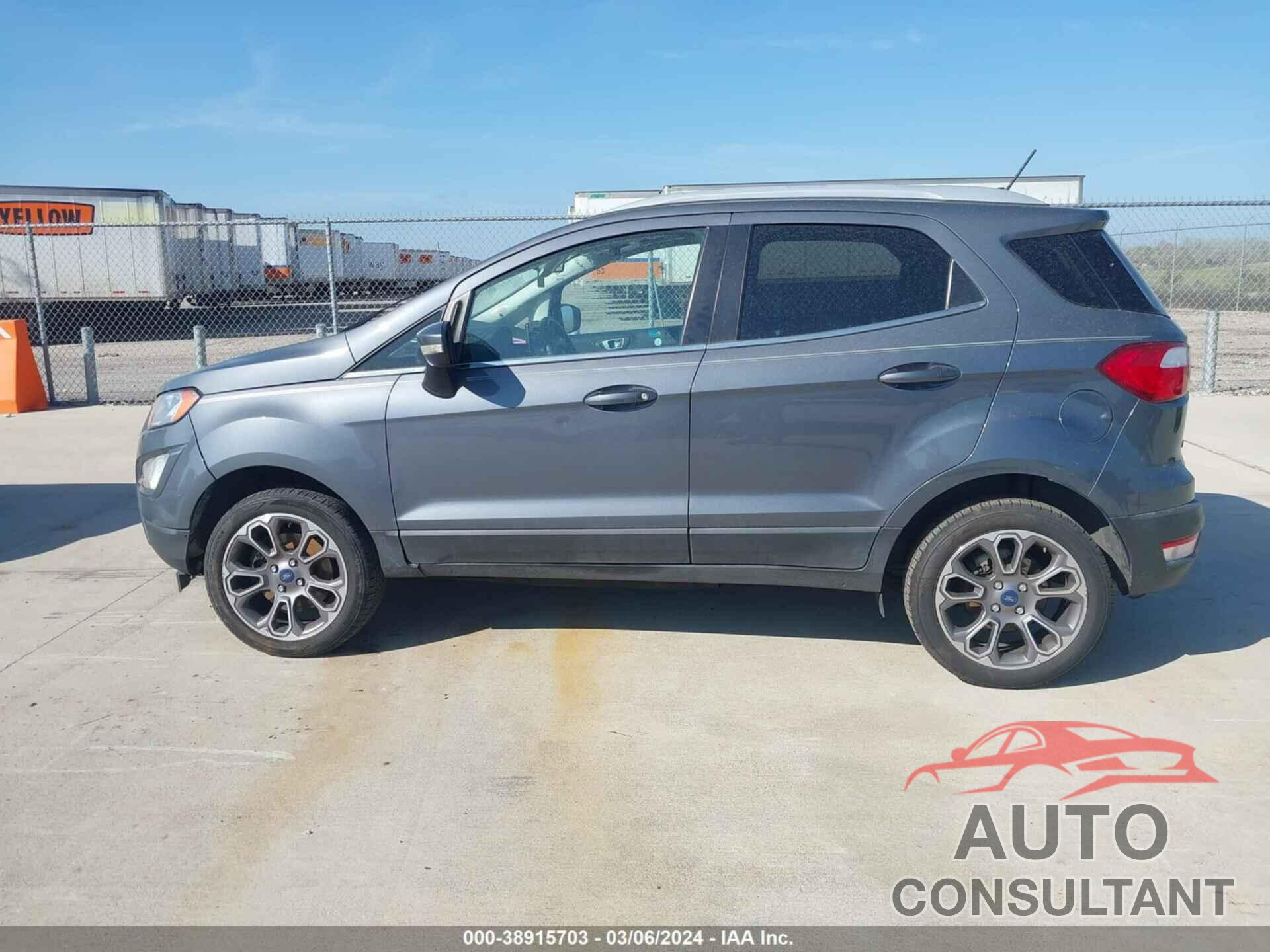 FORD ECOSPORT 2018 - MAJ6P1WLXJC189629