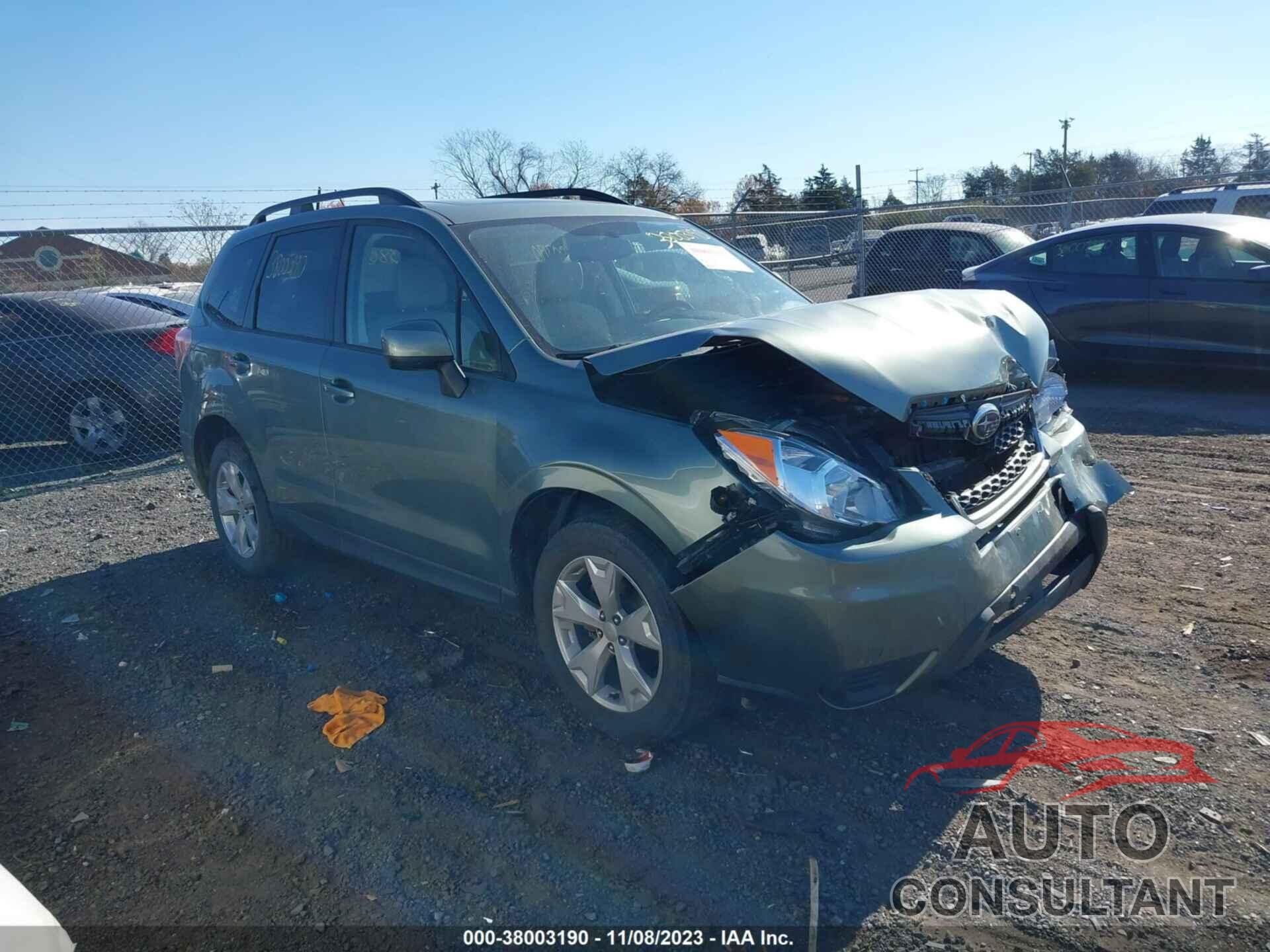 SUBARU FORESTER 2015 - JF2SJADCXFH571460