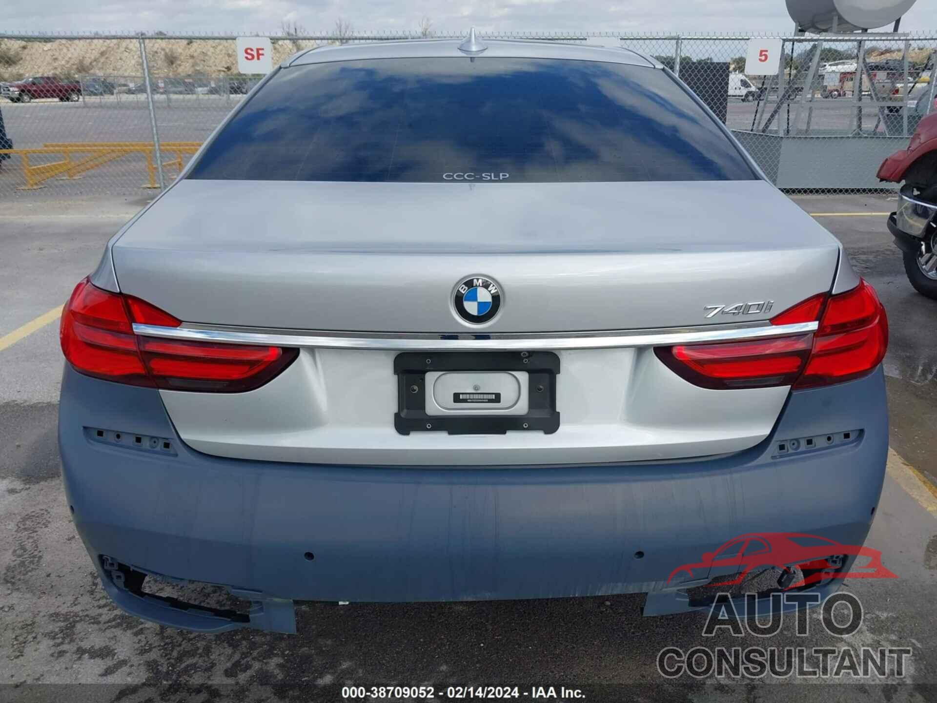 BMW 740I 2019 - WBA7E2C52KB454029