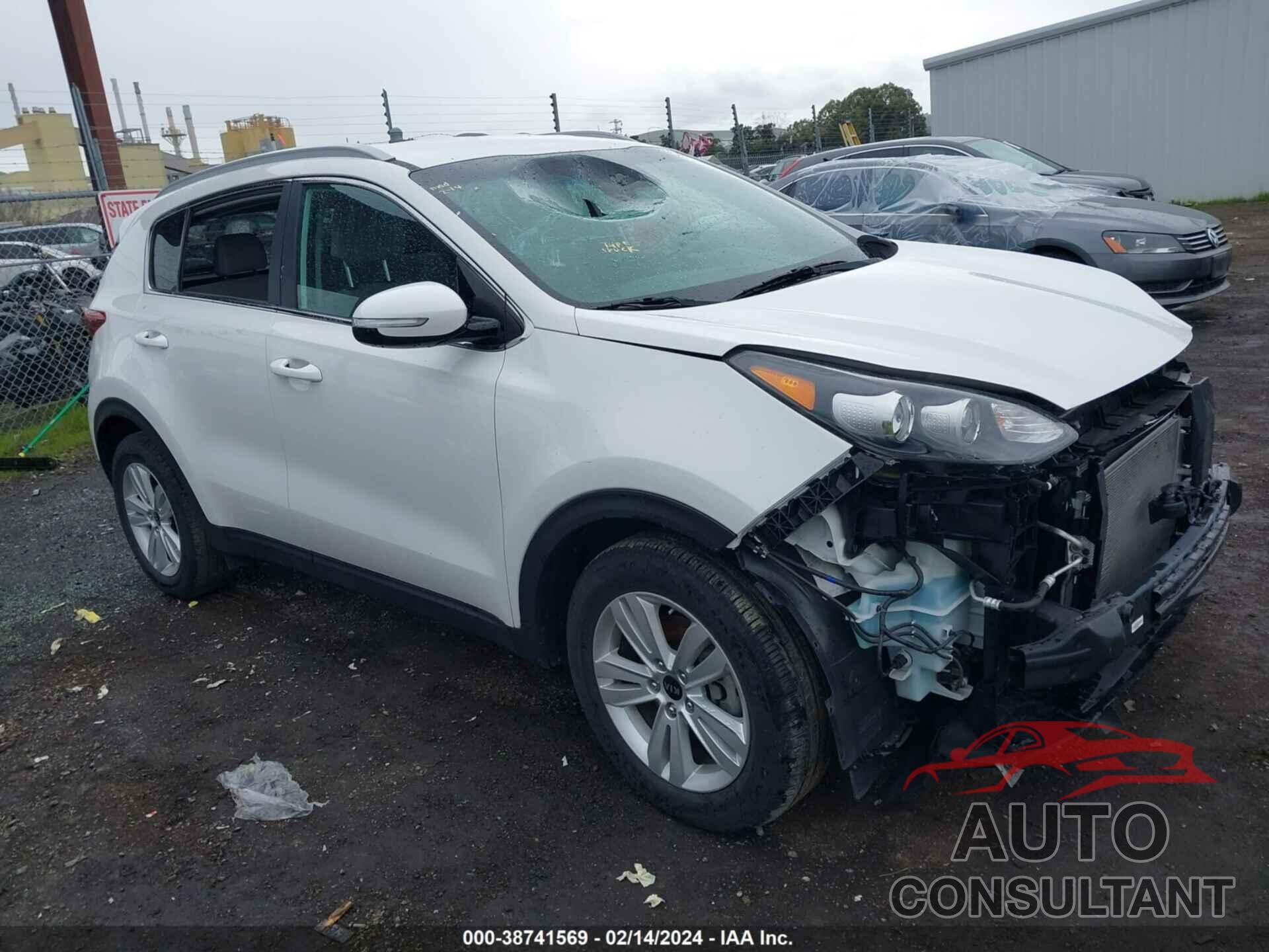 KIA SPORTAGE 2018 - KNDPM3AC5J7484530