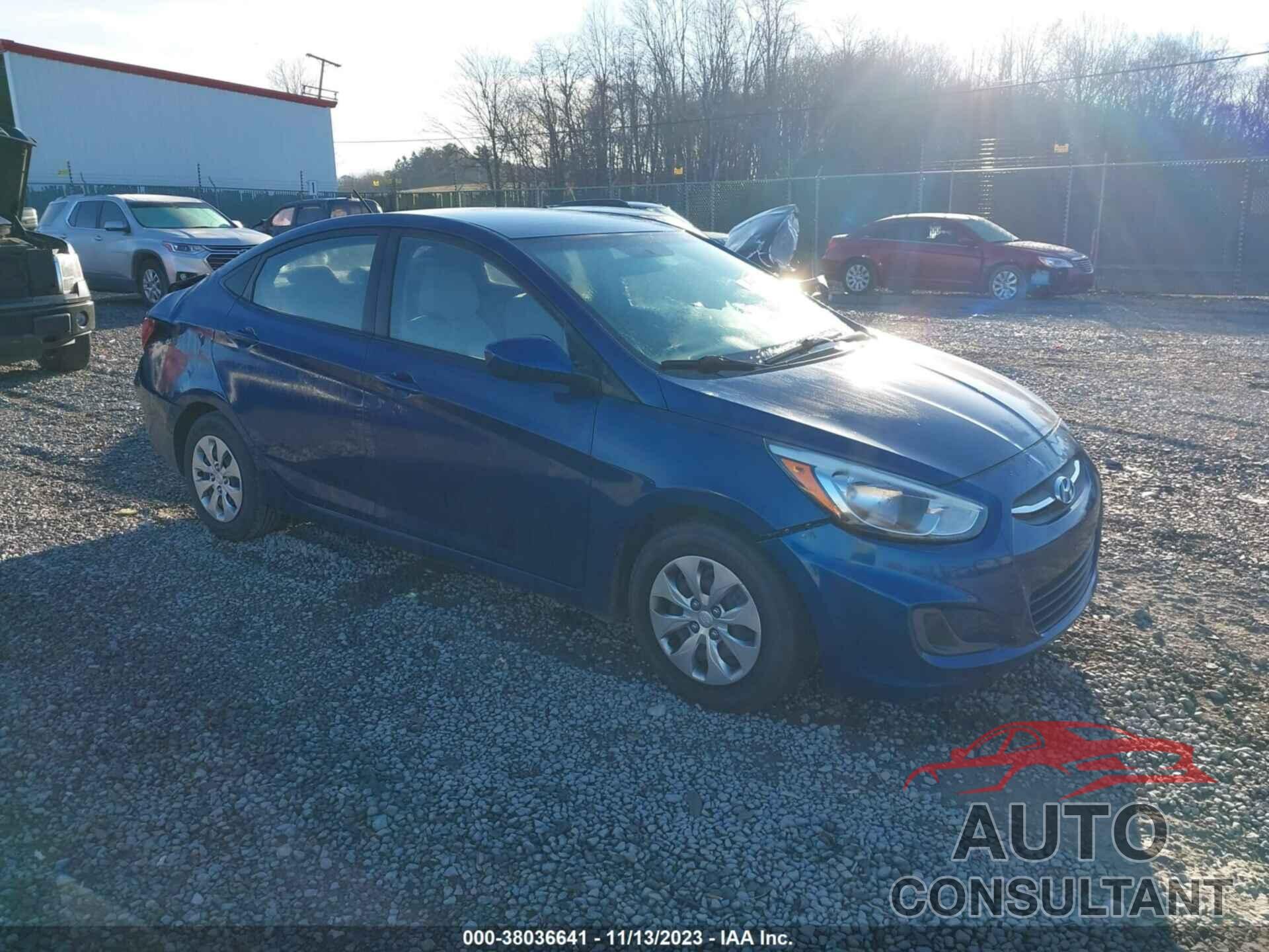 HYUNDAI ACCENT 2017 - KMHCT4AE4HU309539