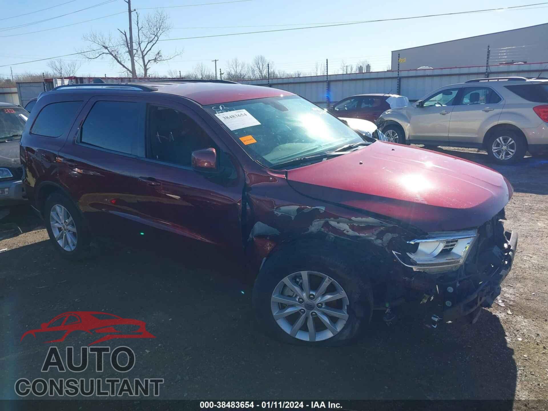 DODGE DURANGO 2019 - 1C4RDHAG7KC779663