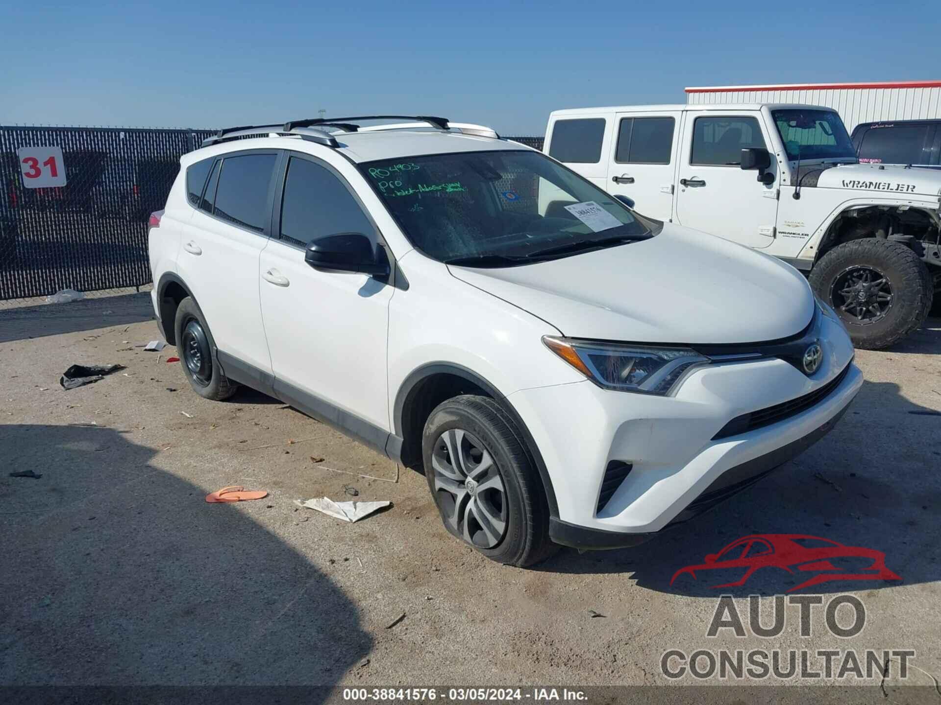 TOYOTA RAV4 2018 - JTMZFREV9JJ211367