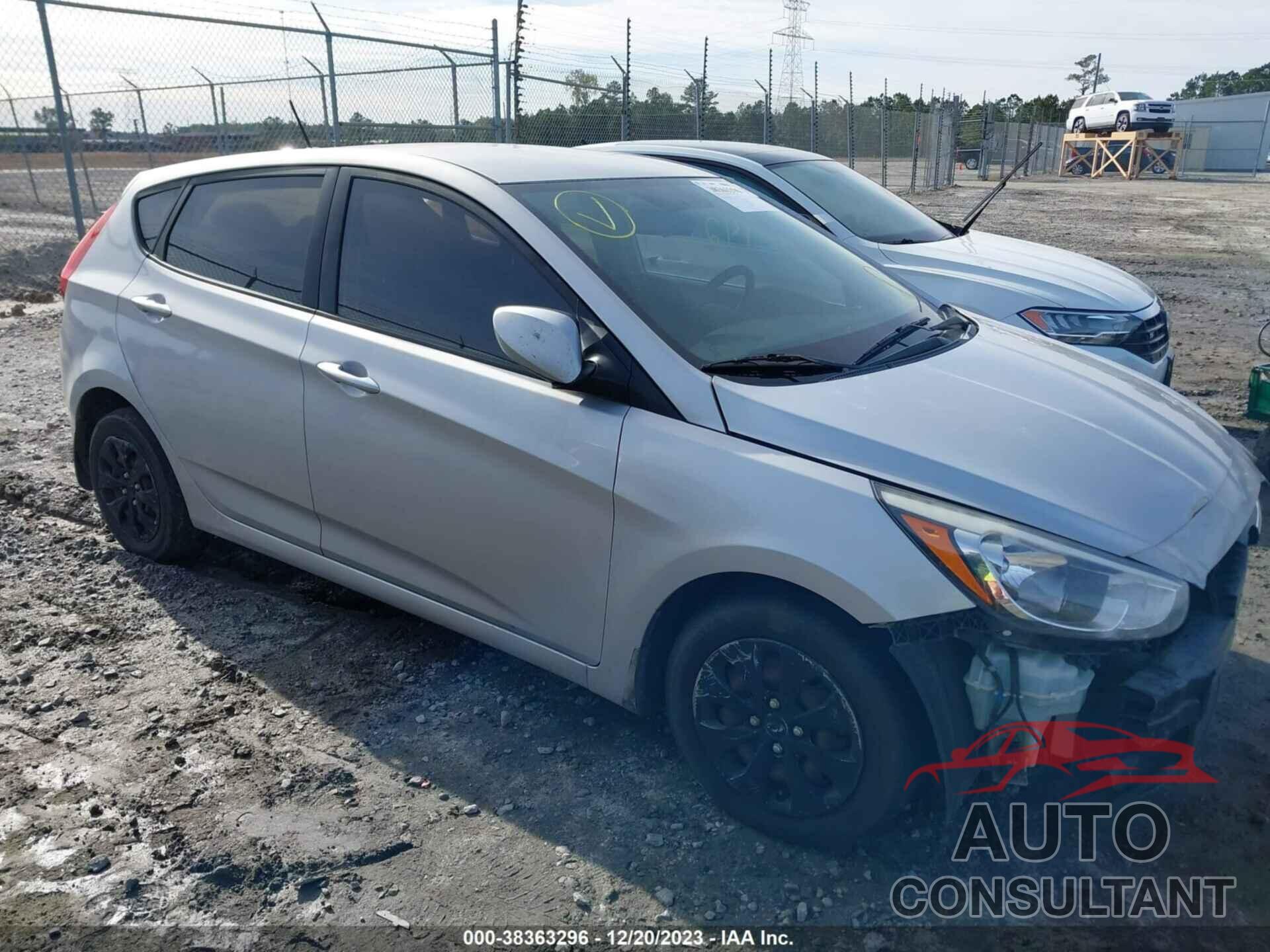 HYUNDAI ACCENT 2017 - KMHCT5AE8HU304611