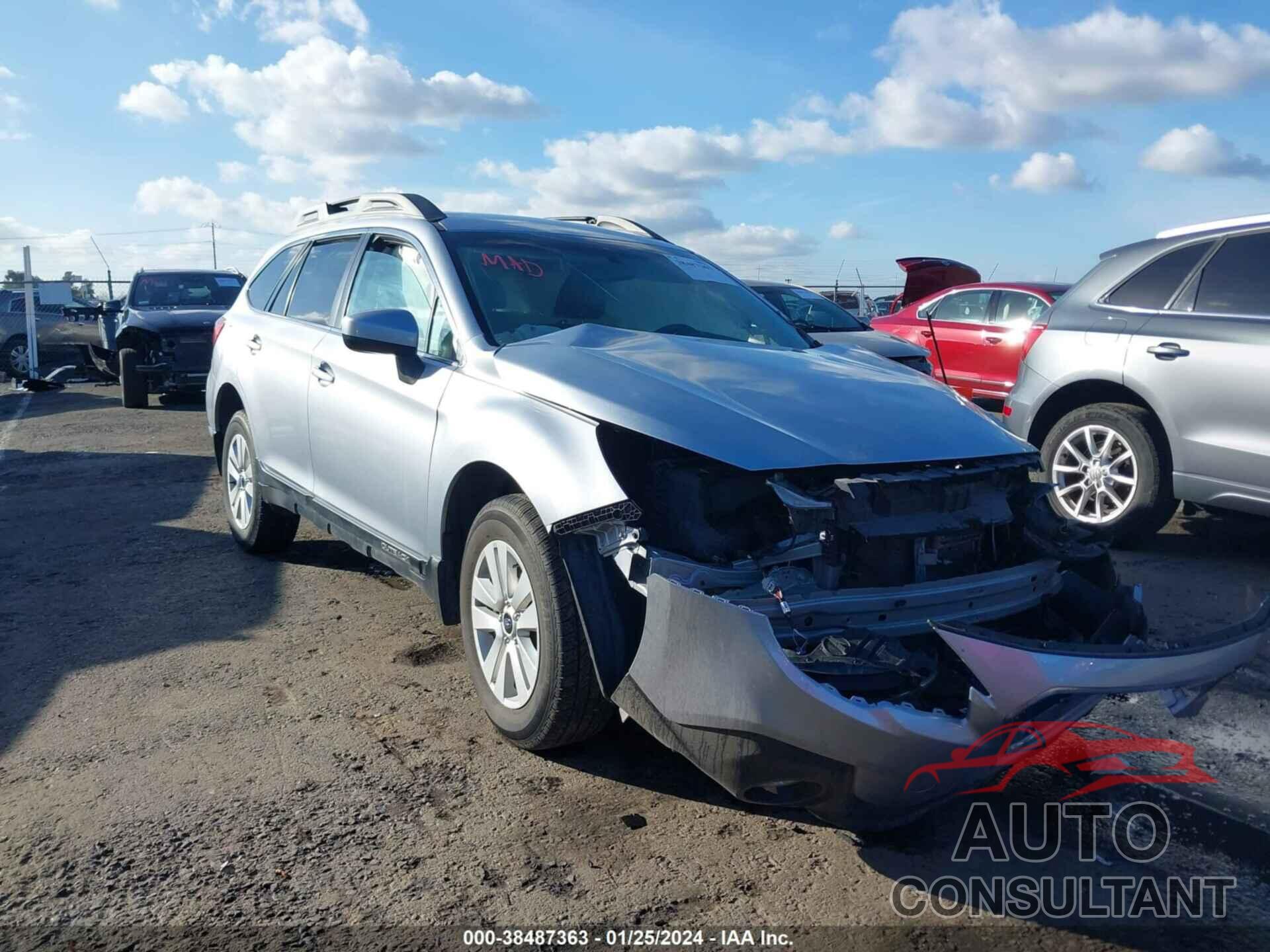 SUBARU OUTBACK 2018 - 4S4BSACC5J3234922