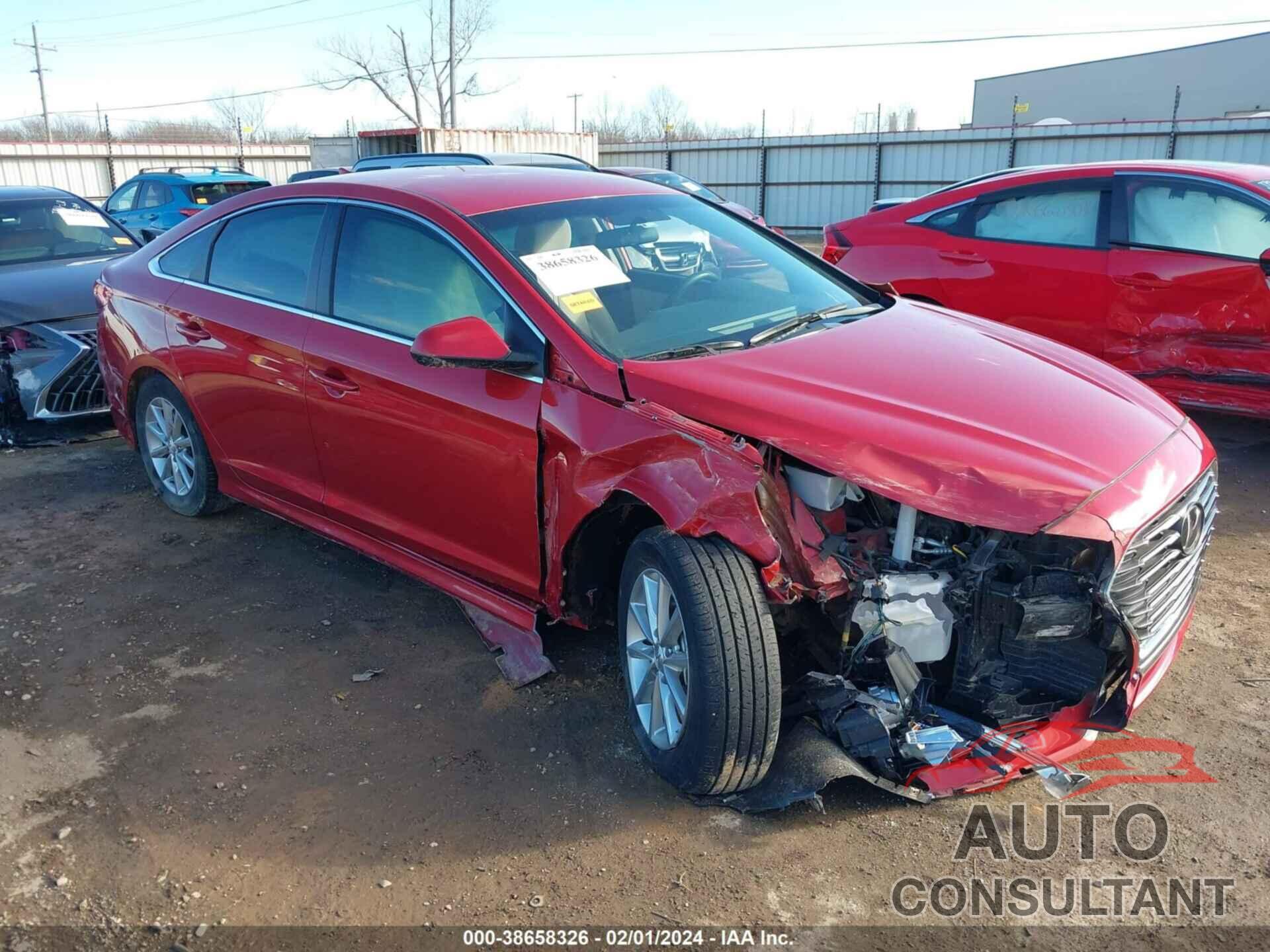 HYUNDAI SONATA 2019 - 5NPE24AF8KH820388