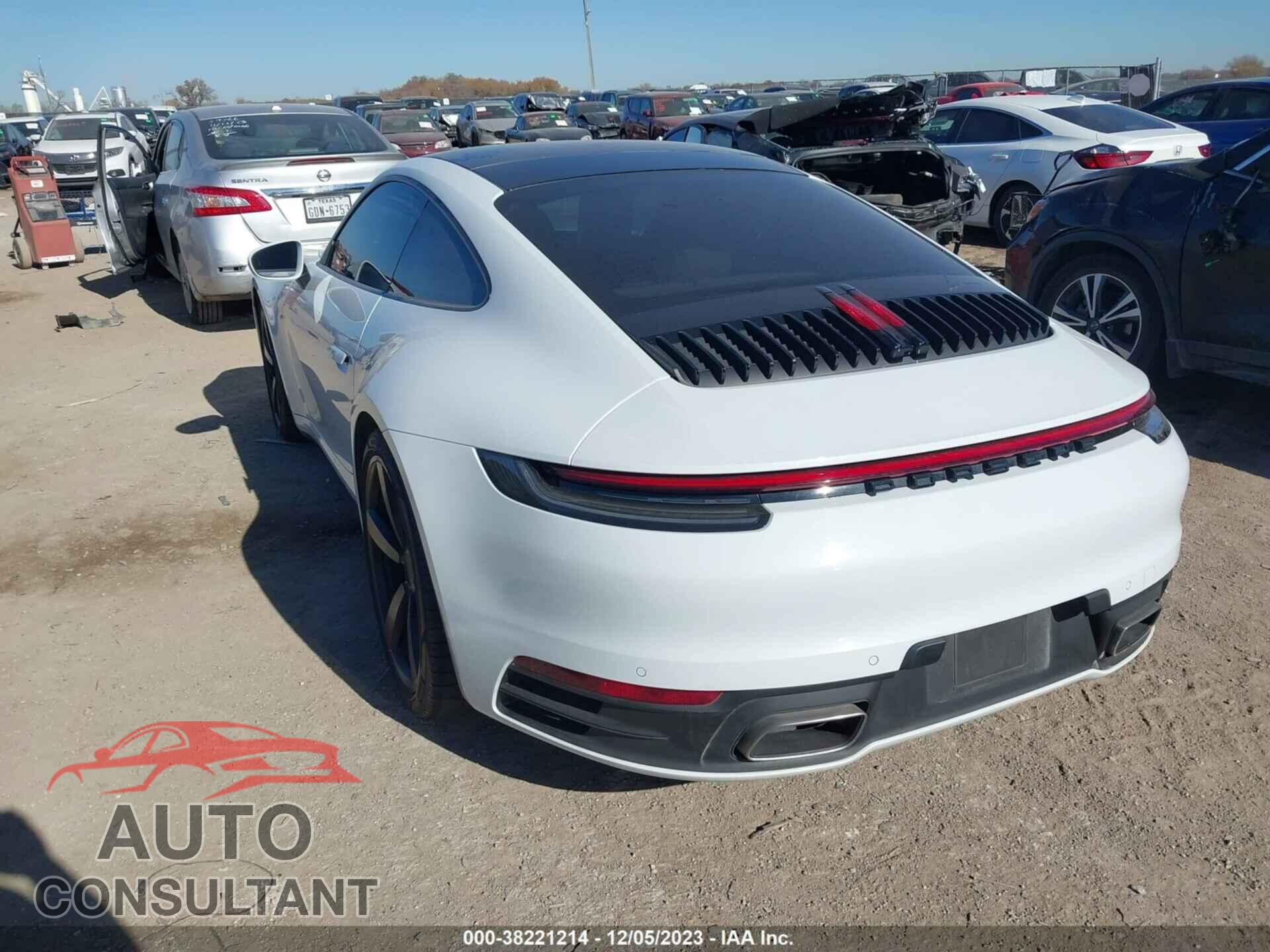 PORSCHE 911 2020 - WP0AA2A92LS206049