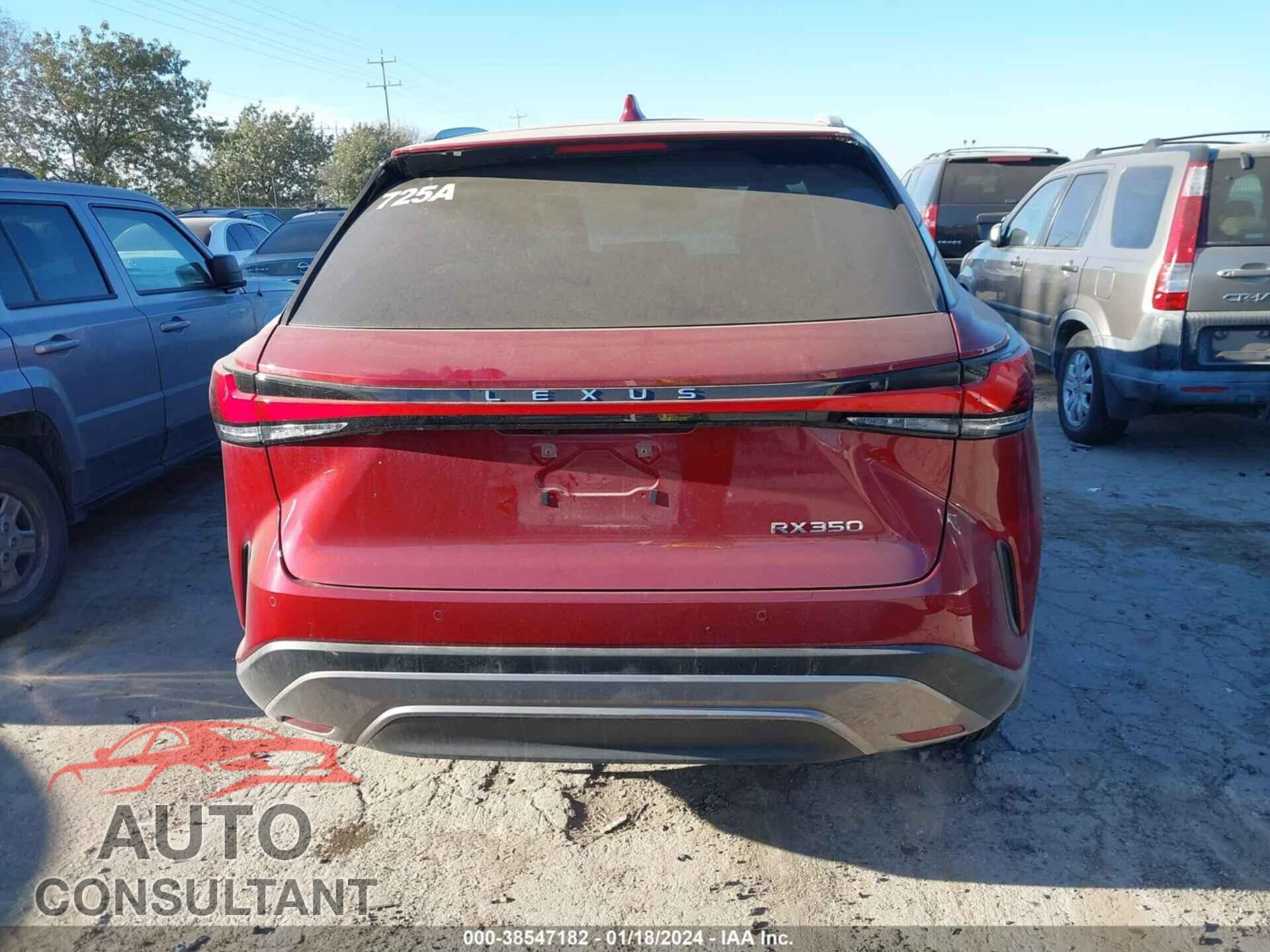 LEXUS RX 2023 - 2T2BAMBA1PC009384
