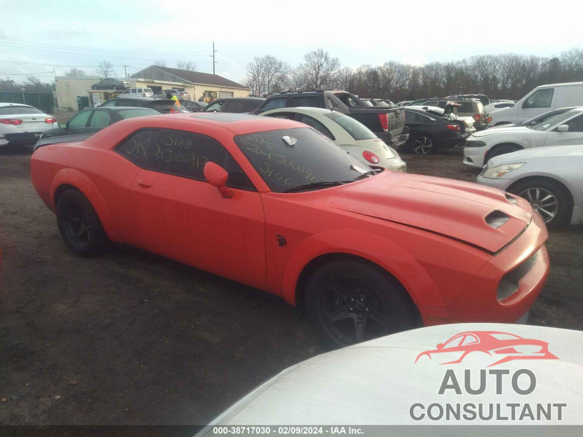 DODGE CHALLENGER 2022 - 2C3CDZL96NH136205