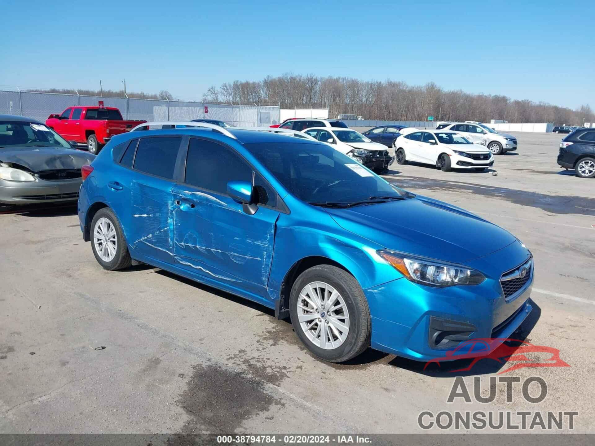 SUBARU IMPREZA 2017 - 4S3GTAB66H3706638