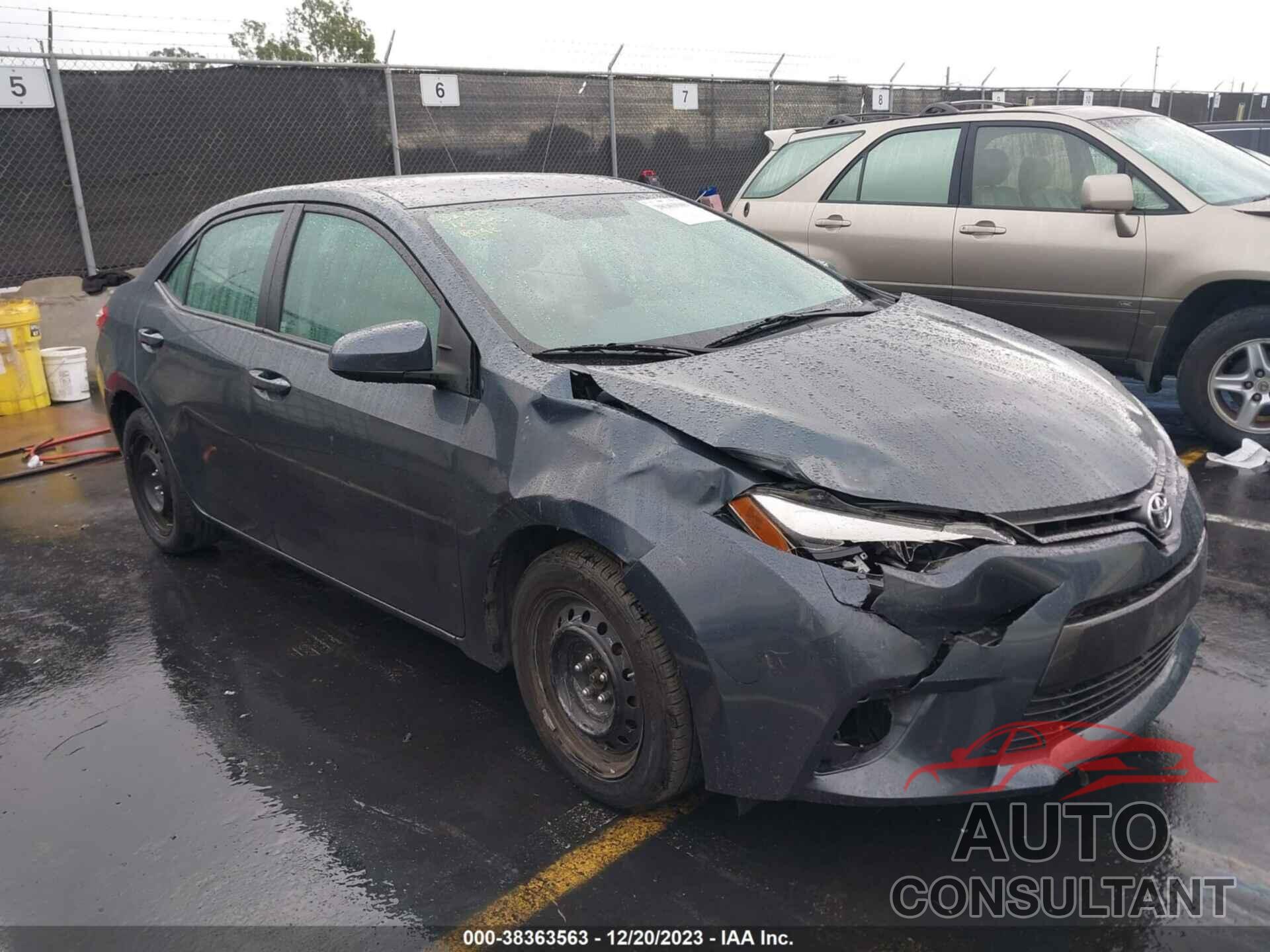 TOYOTA COROLLA 2016 - 2T1BURHE7GC604842