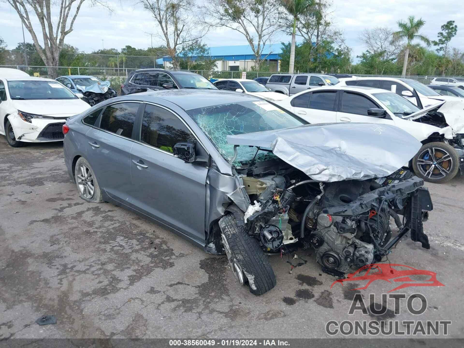 HYUNDAI SONATA 2017 - 5NPE24AF7HH583689