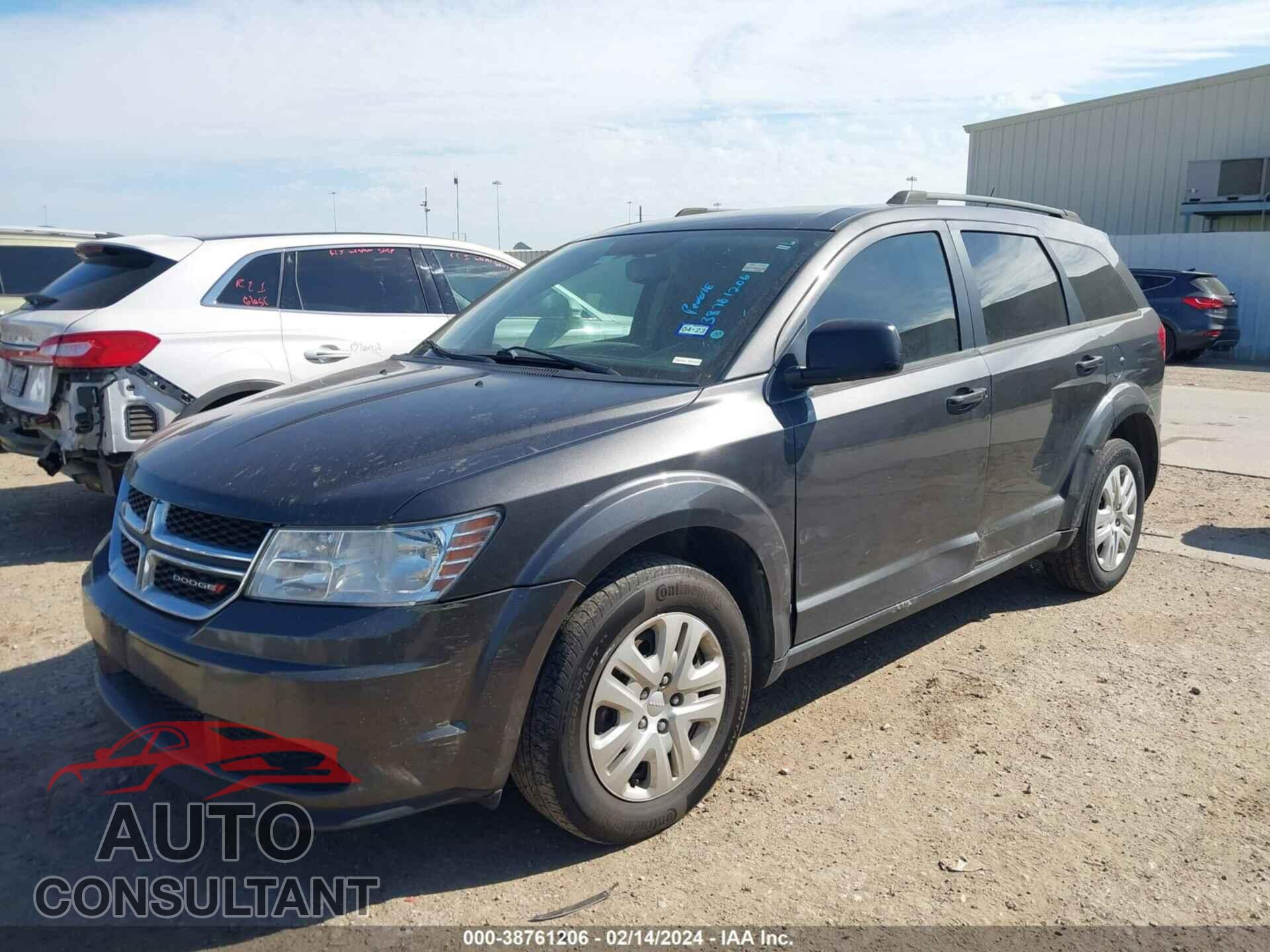 DODGE JOURNEY 2017 - 3C4PDCAB2HT552036