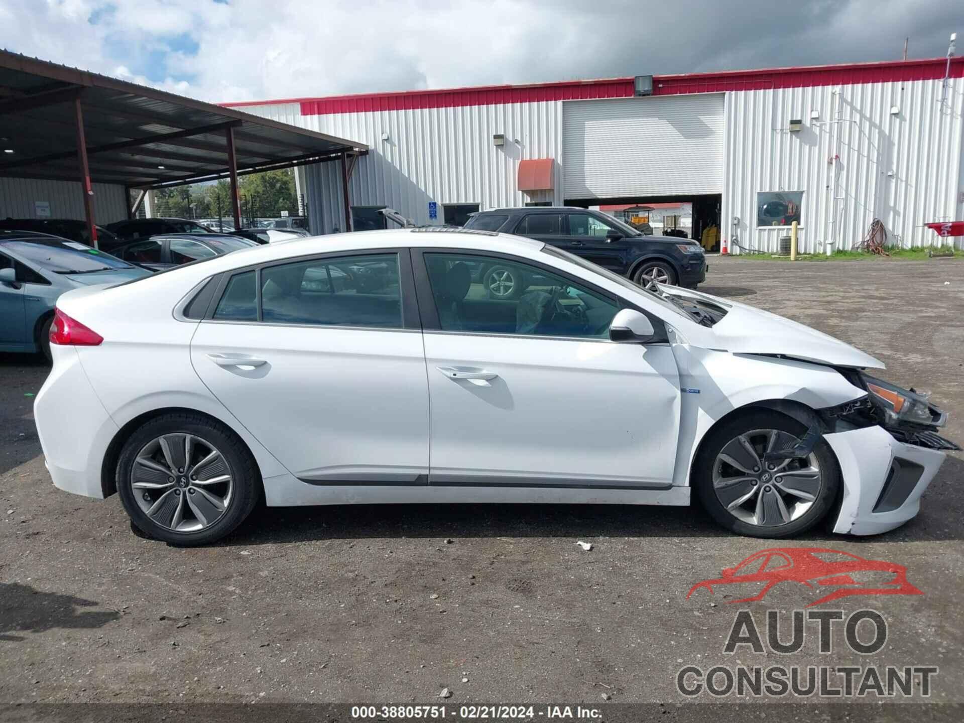 HYUNDAI IONIQ HYBRID 2018 - KMHC85LC6JU089605