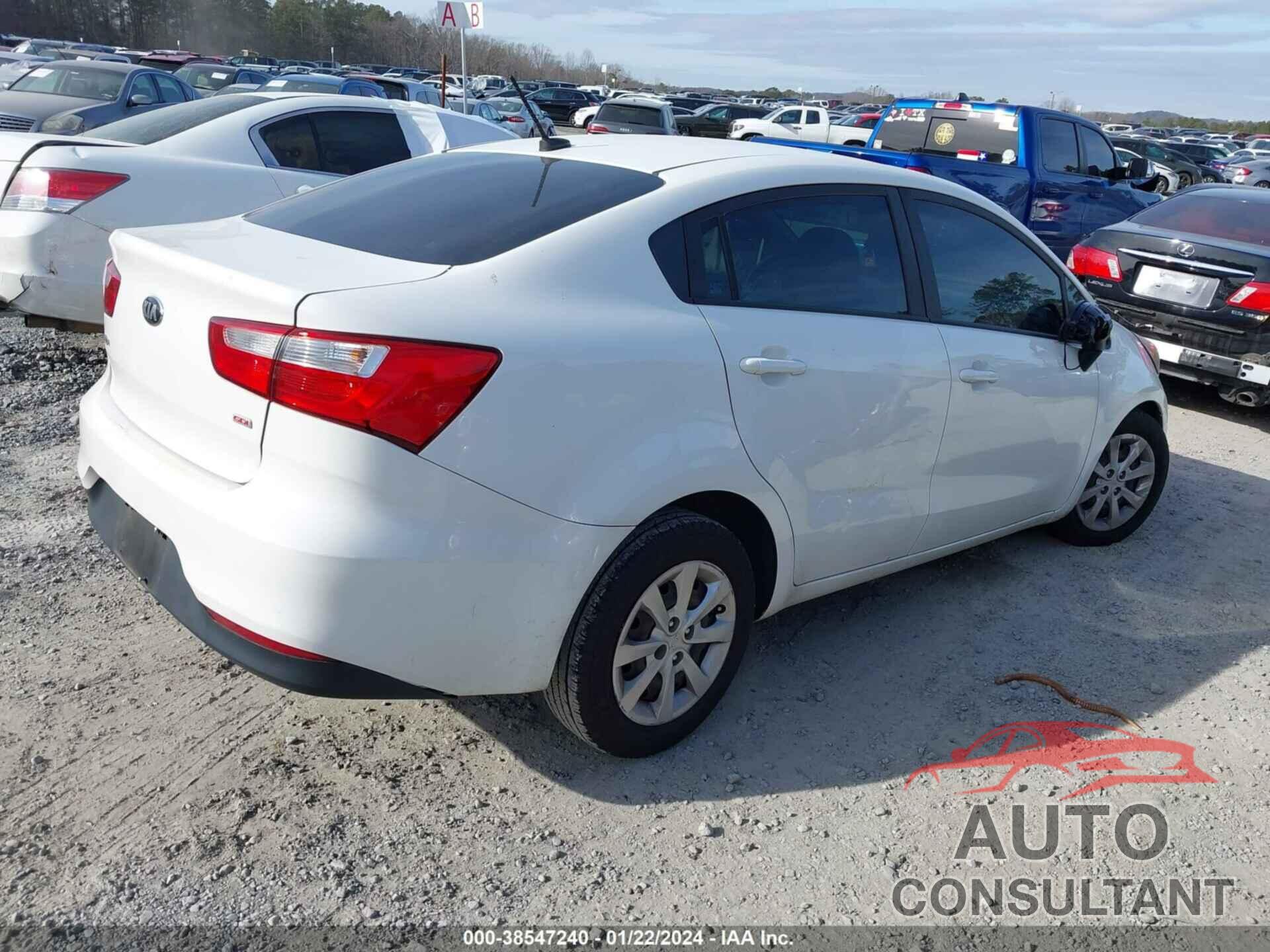 KIA RIO 2016 - KNADM4A31G6692439