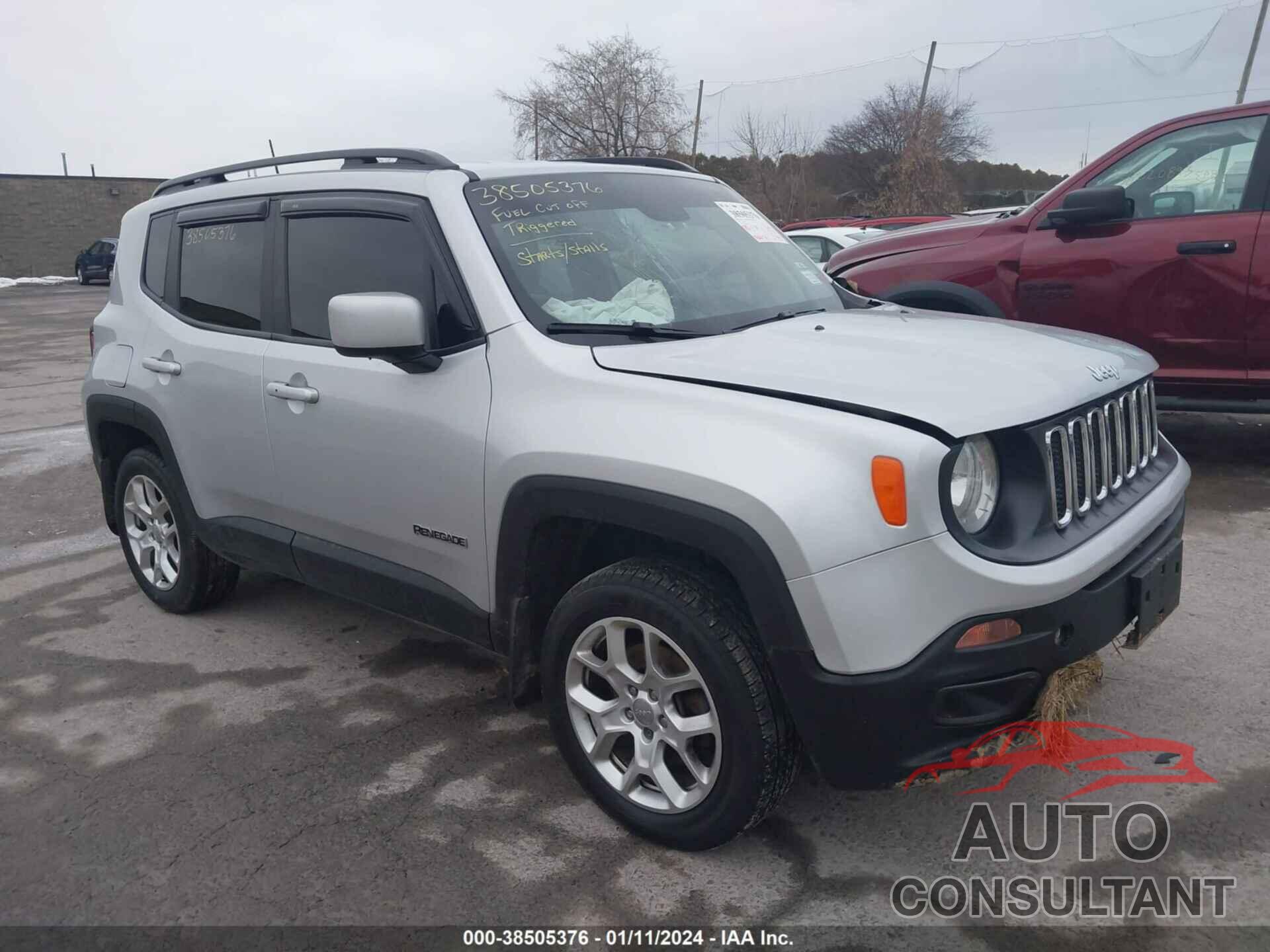 JEEP RENEGADE 2018 - ZACCJBBB2JPJ12988