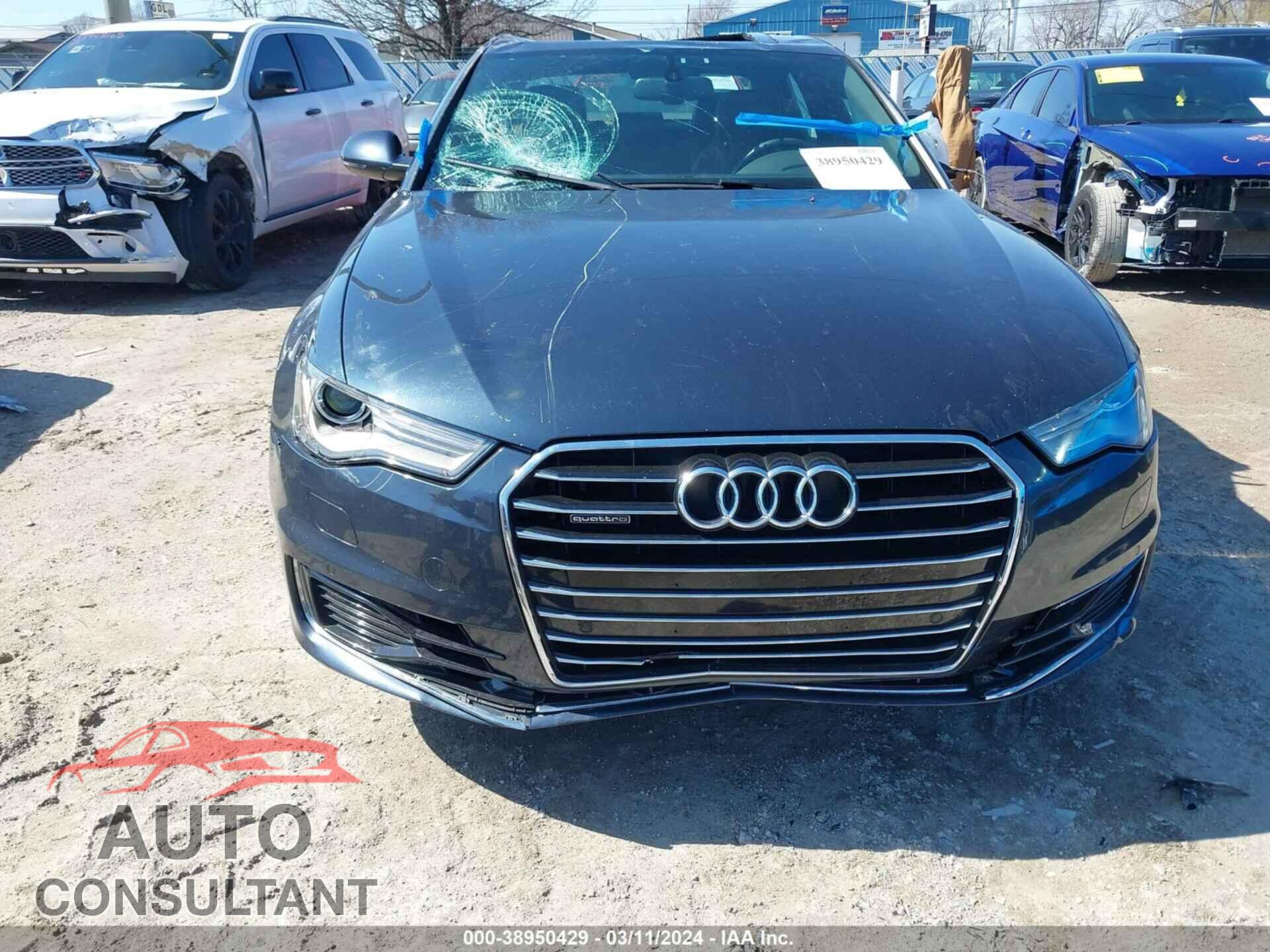 AUDI A6 2016 - WAUFGAFC8GN003591