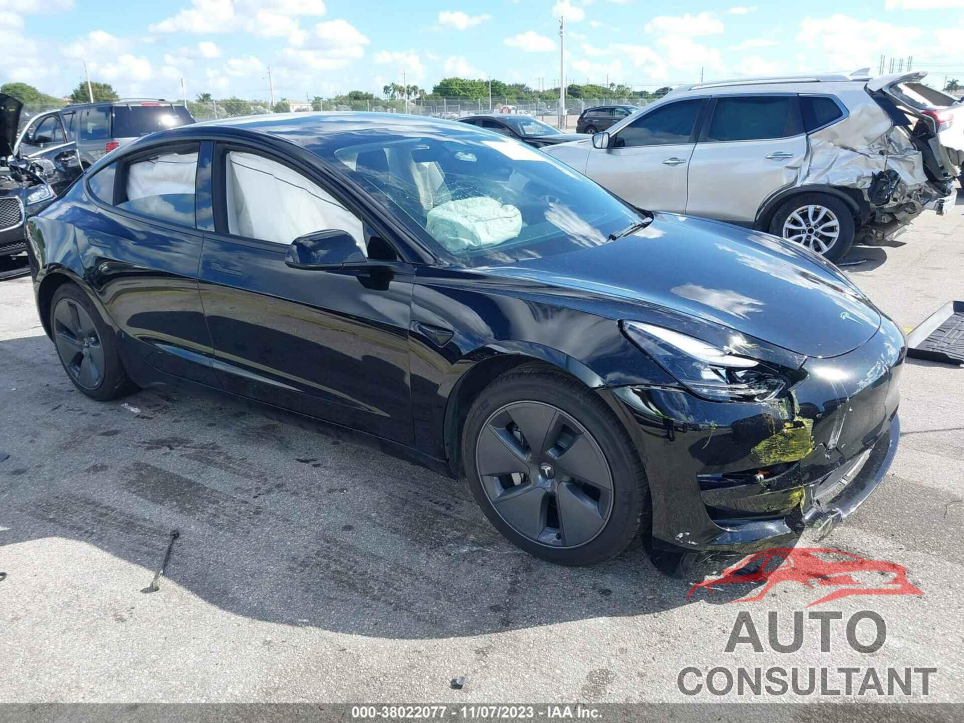 TESLA MODEL 3 2022 - 5YJ3E1EA3NF372706