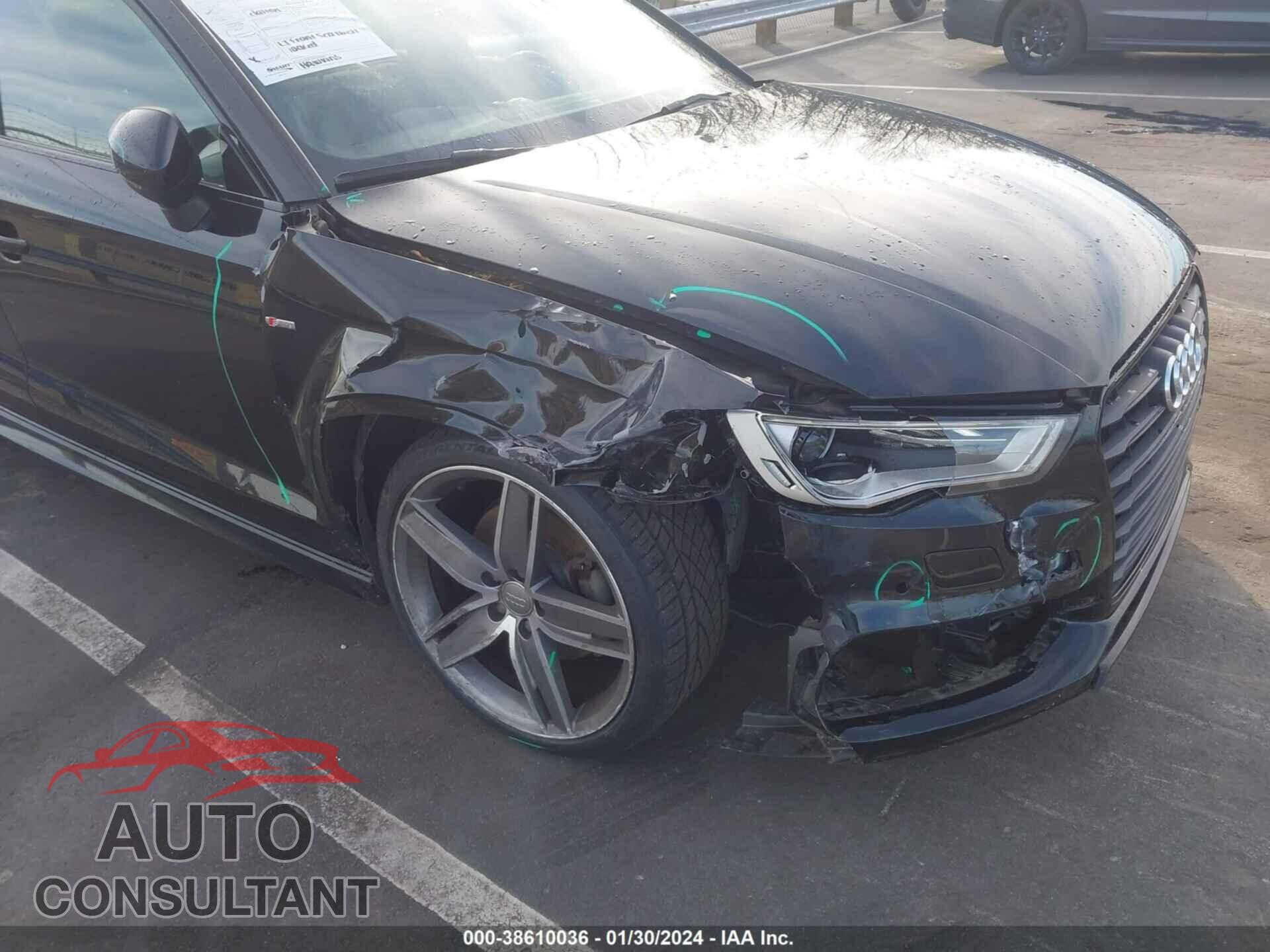 AUDI A3 2016 - WAUA7GFF6G1102425