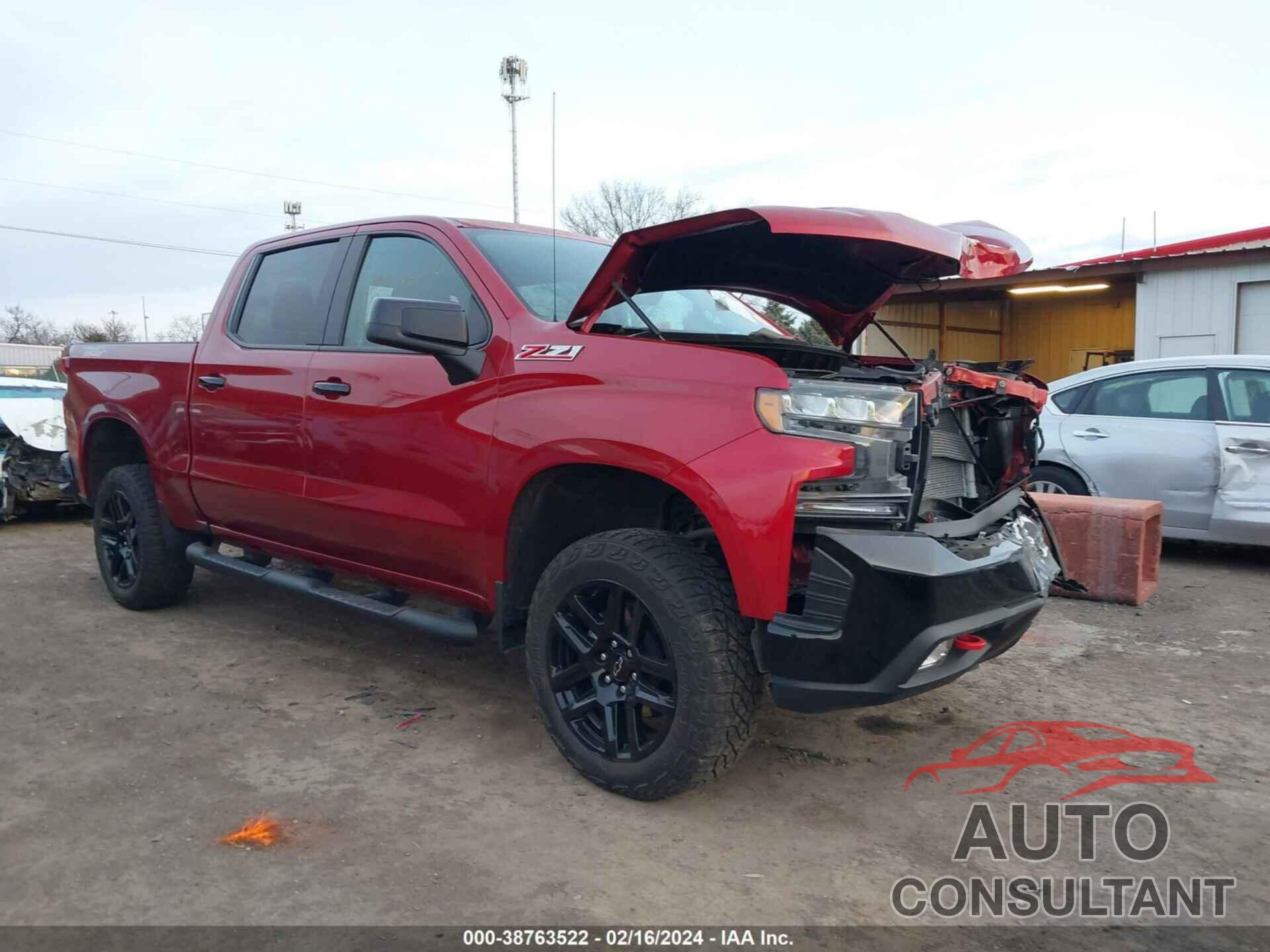 CHEVROLET SILVERADO 1500 2021 - 3GCPYFEDXMG424258