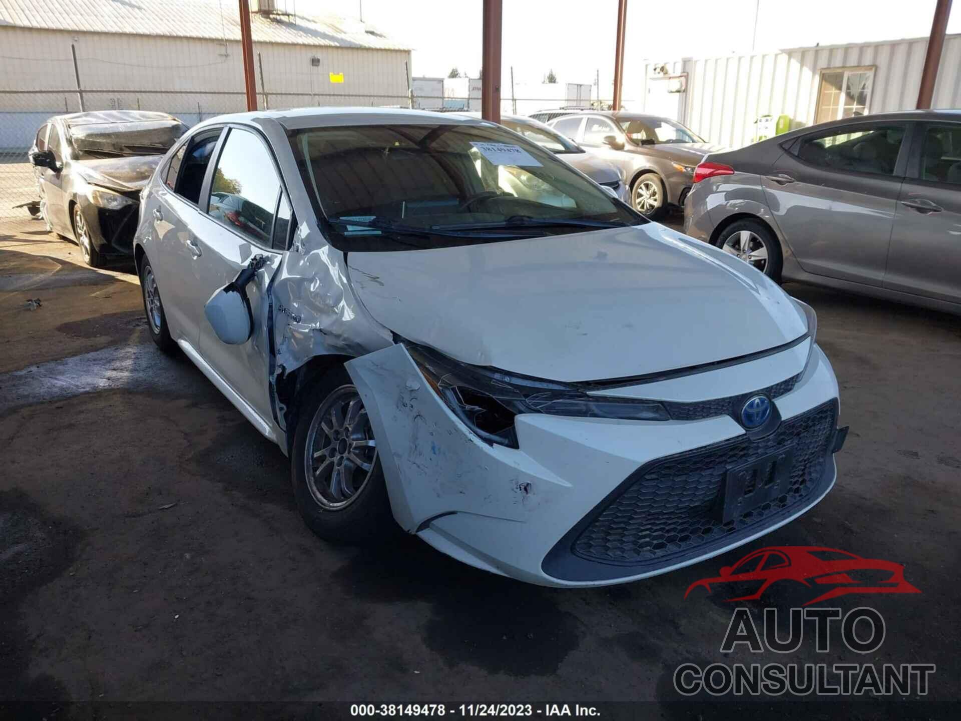 TOYOTA COROLLA 2020 - JTDEBRBE4LJ024426