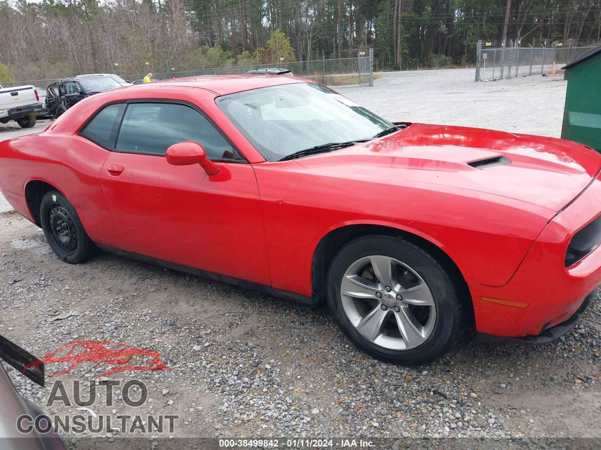 DODGE CHALLENGER 2016 - 2C3CDZAG9GH336502