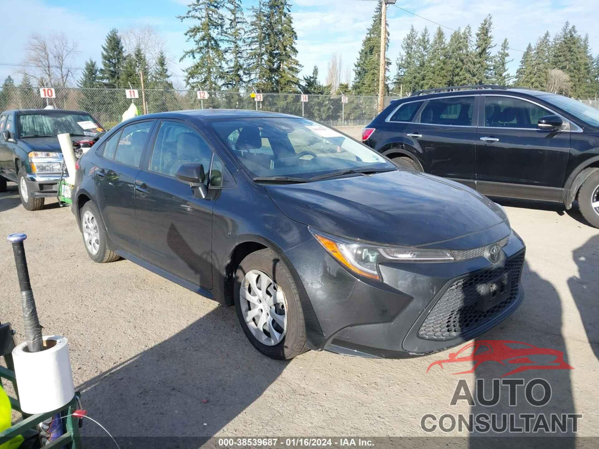 TOYOTA COROLLA 2020 - JTDEPRAEXLJ027754