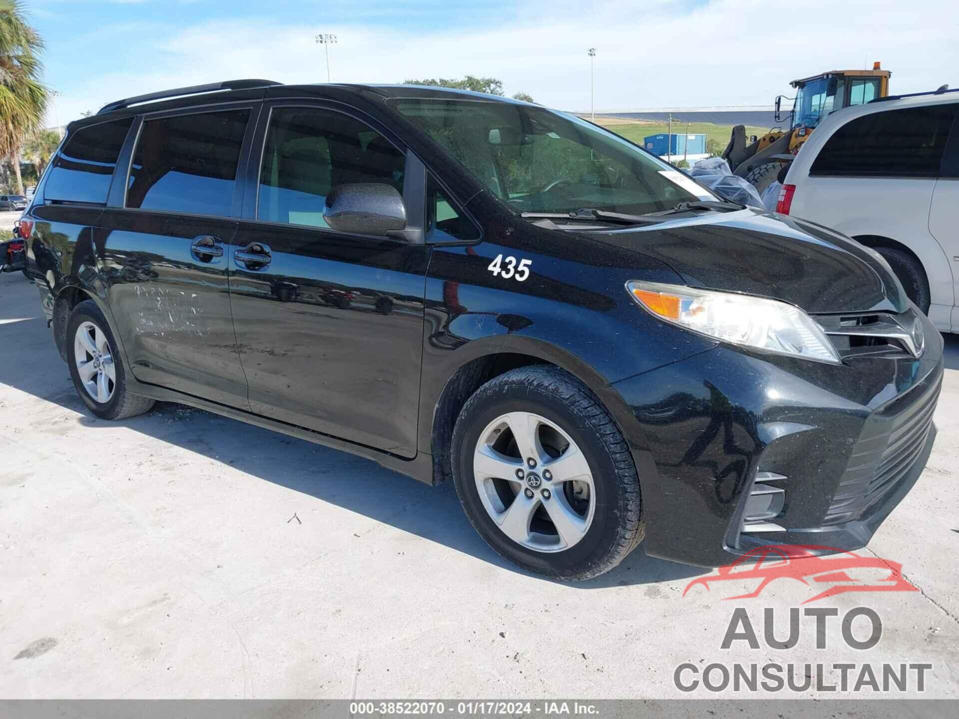 TOYOTA SIENNA 2020 - 5TDKZ3DCXLS029768