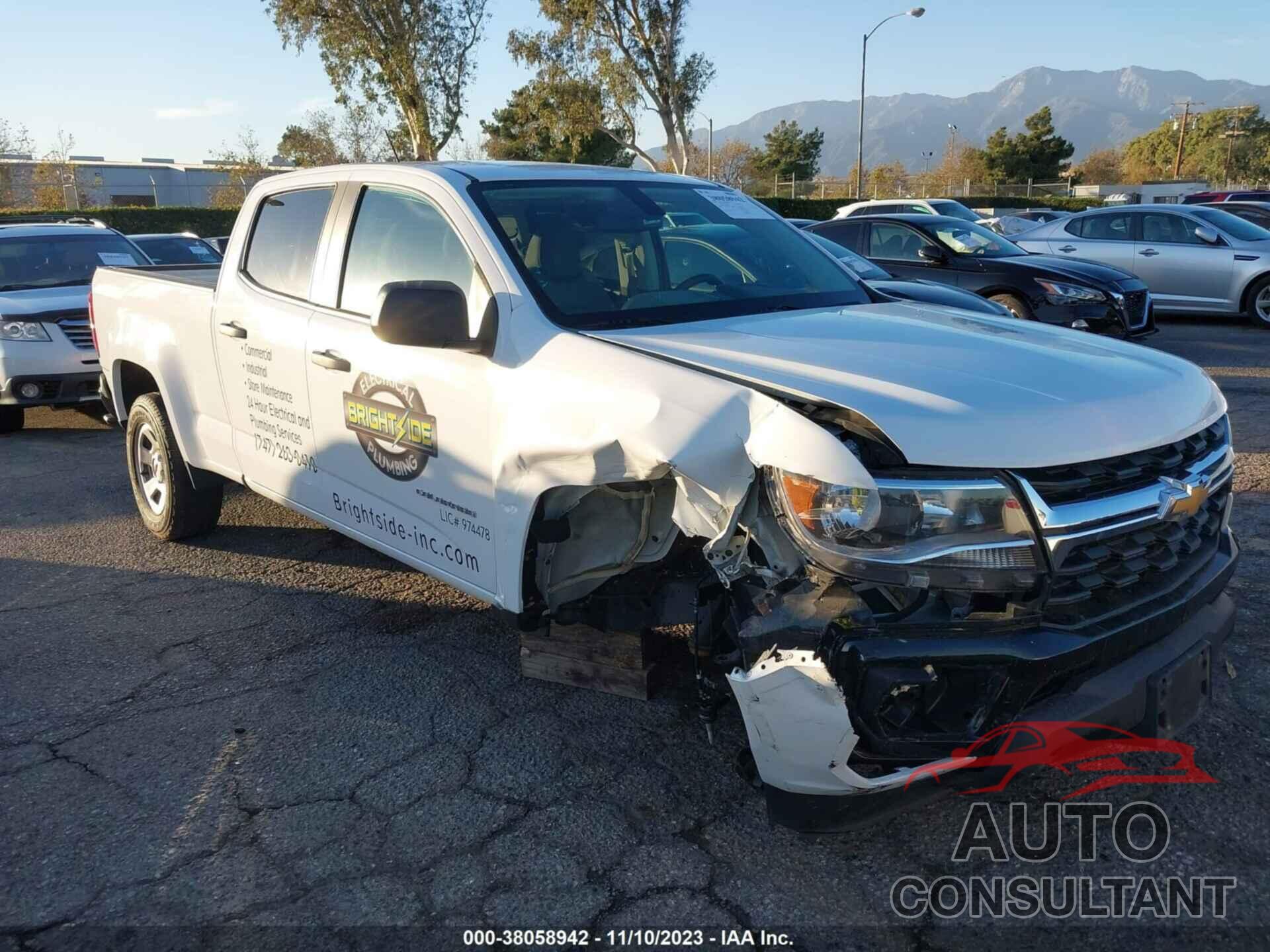 CHEVROLET COLORADO 2021 - 1GCGSBEN3M1184987