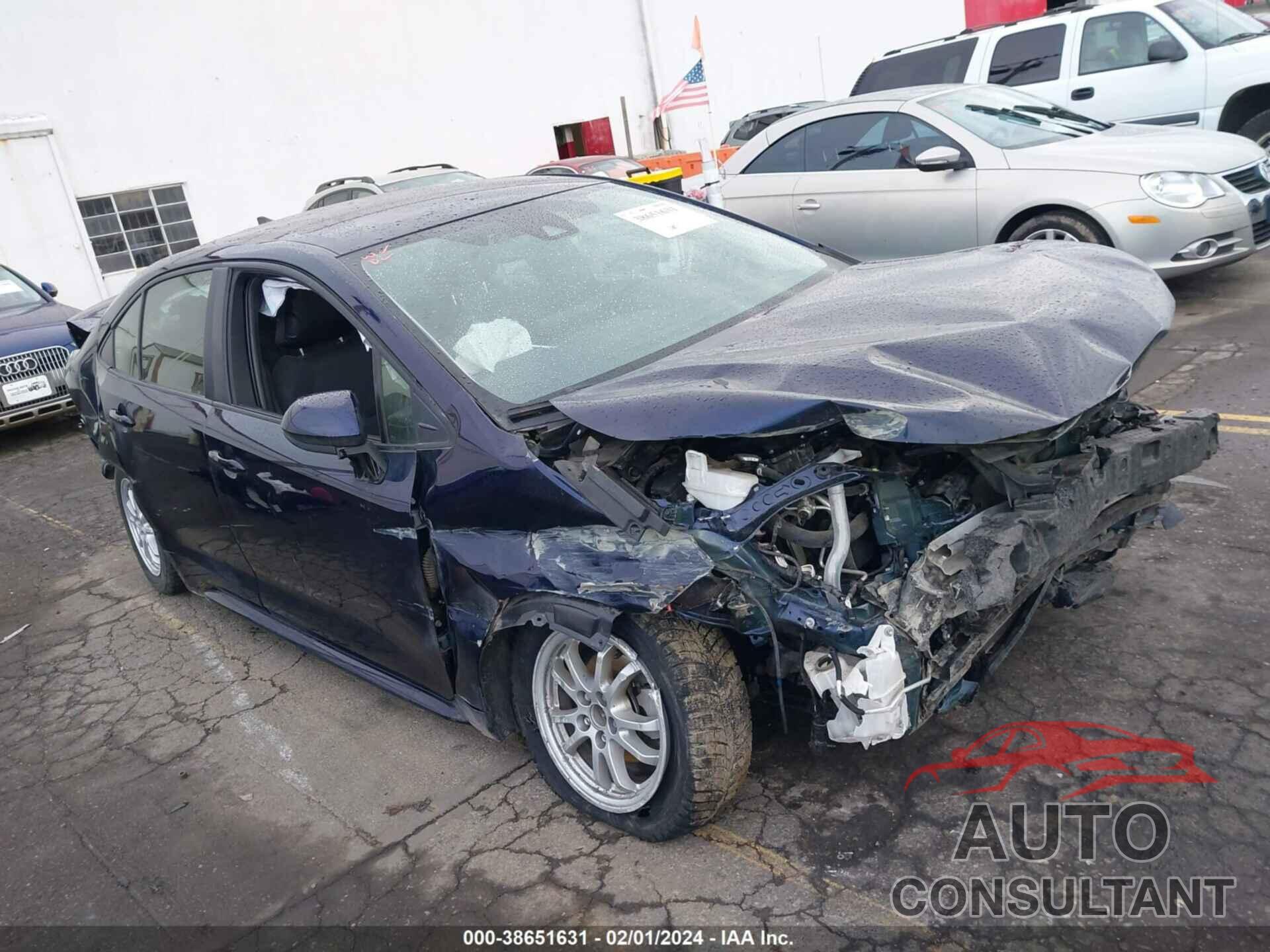 TOYOTA COROLLA 2022 - JTDEAMDEXNJ037316