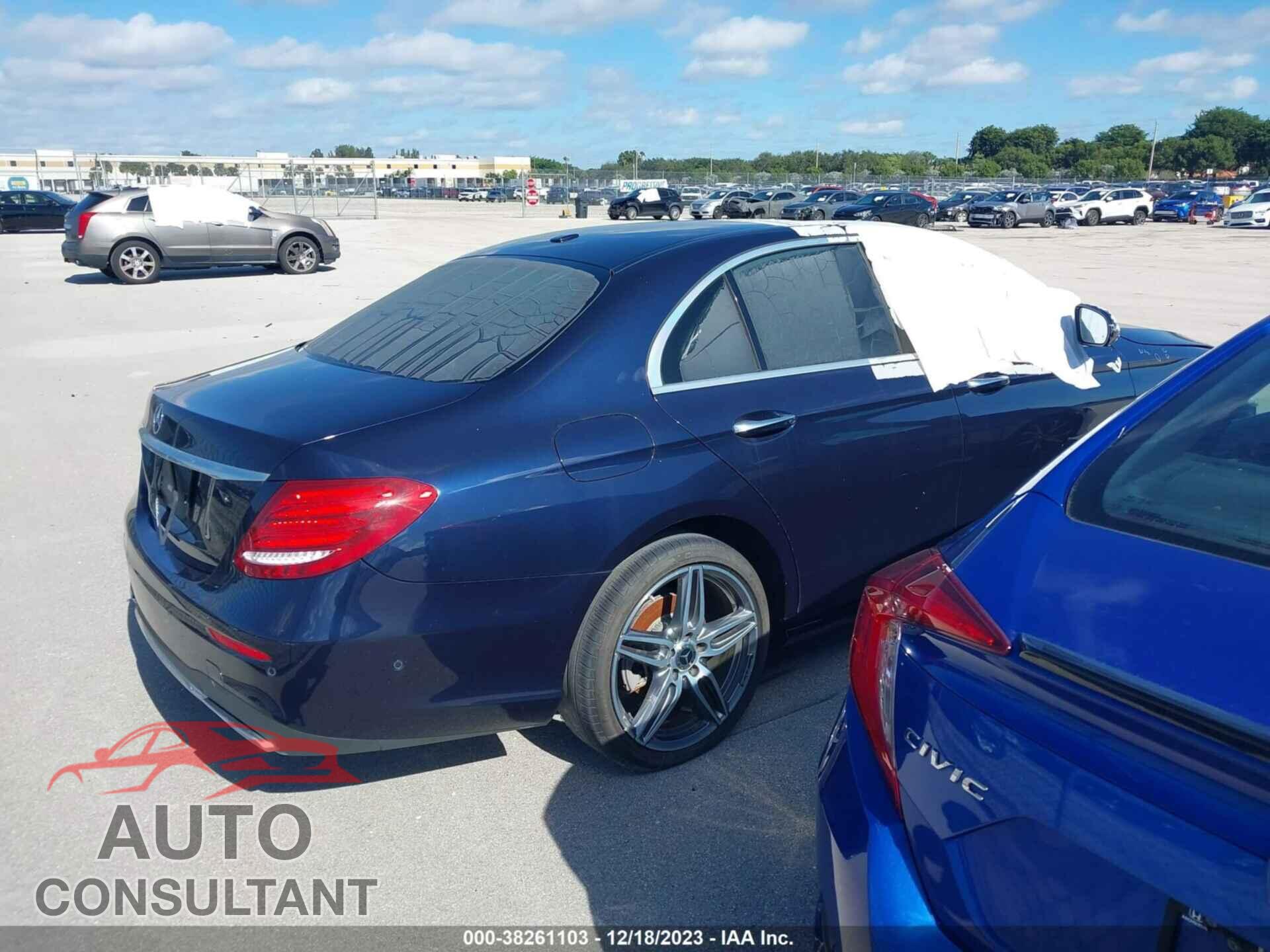 MERCEDES-BENZ E CLASS 2020 - WDDZF8DB3LA747984