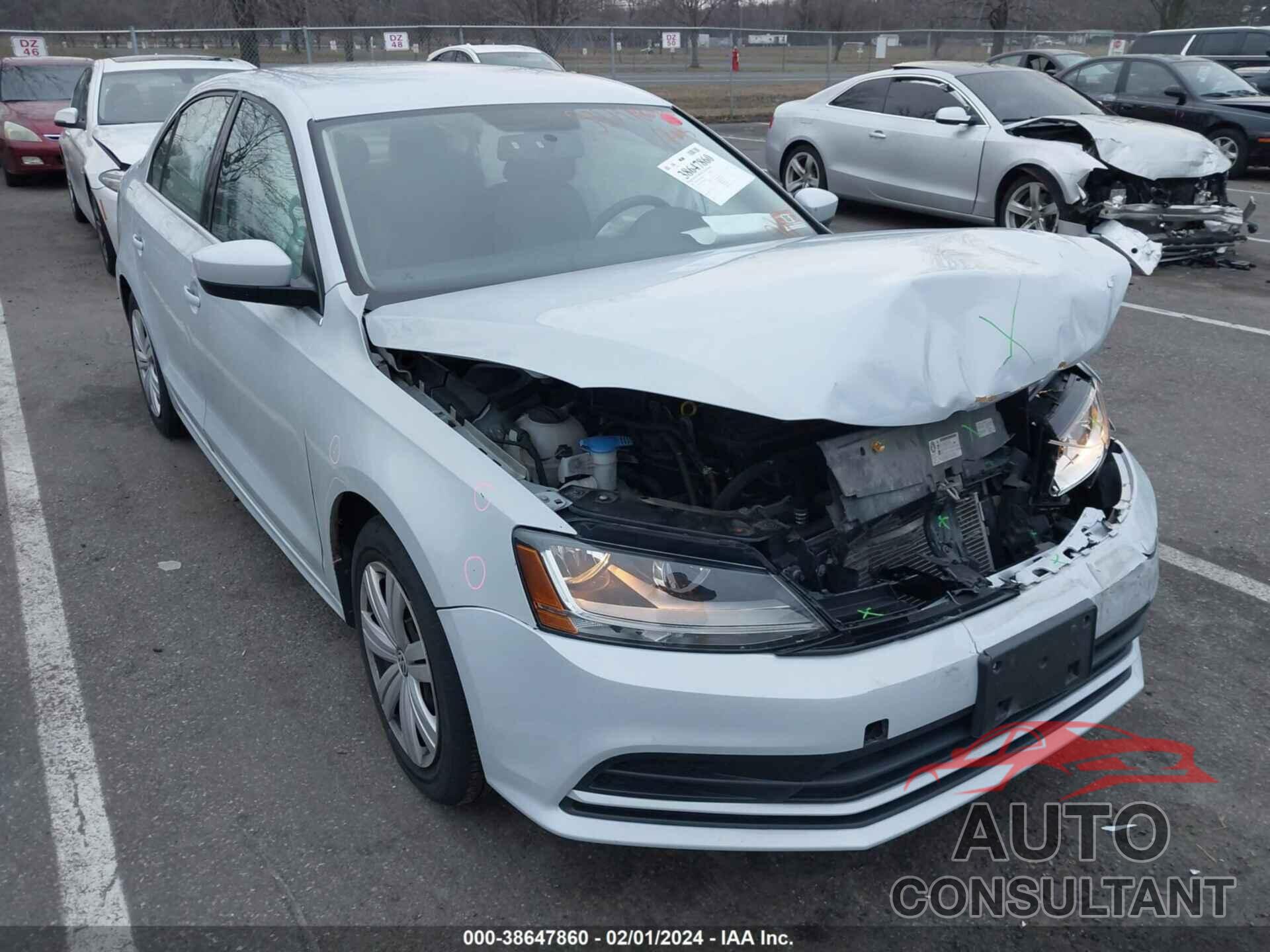 VOLKSWAGEN JETTA 2017 - 3VW2B7AJXHM393434