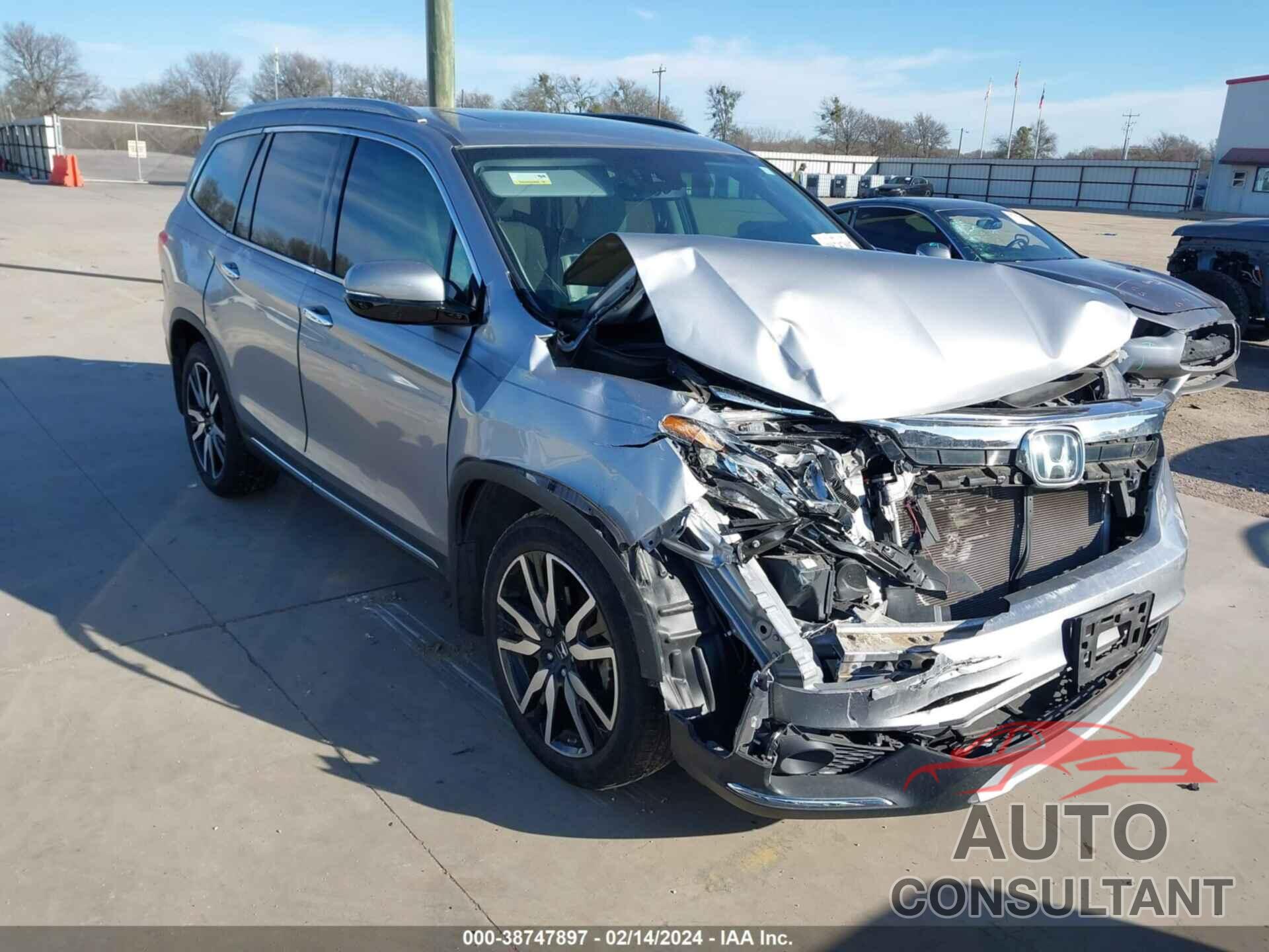 HONDA PILOT 2019 - 5FNYF6H05KB072146