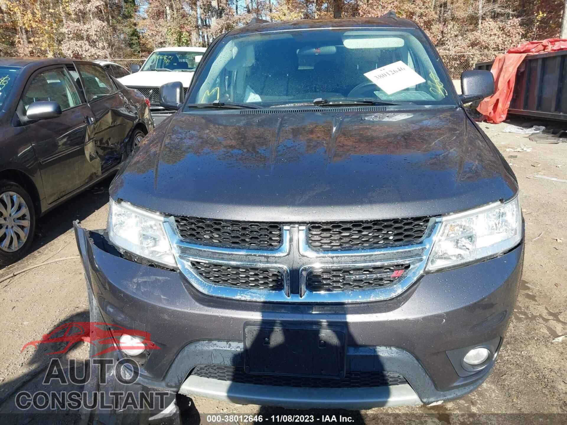 DODGE JOURNEY 2017 - 3C4PDCBG4HT533434