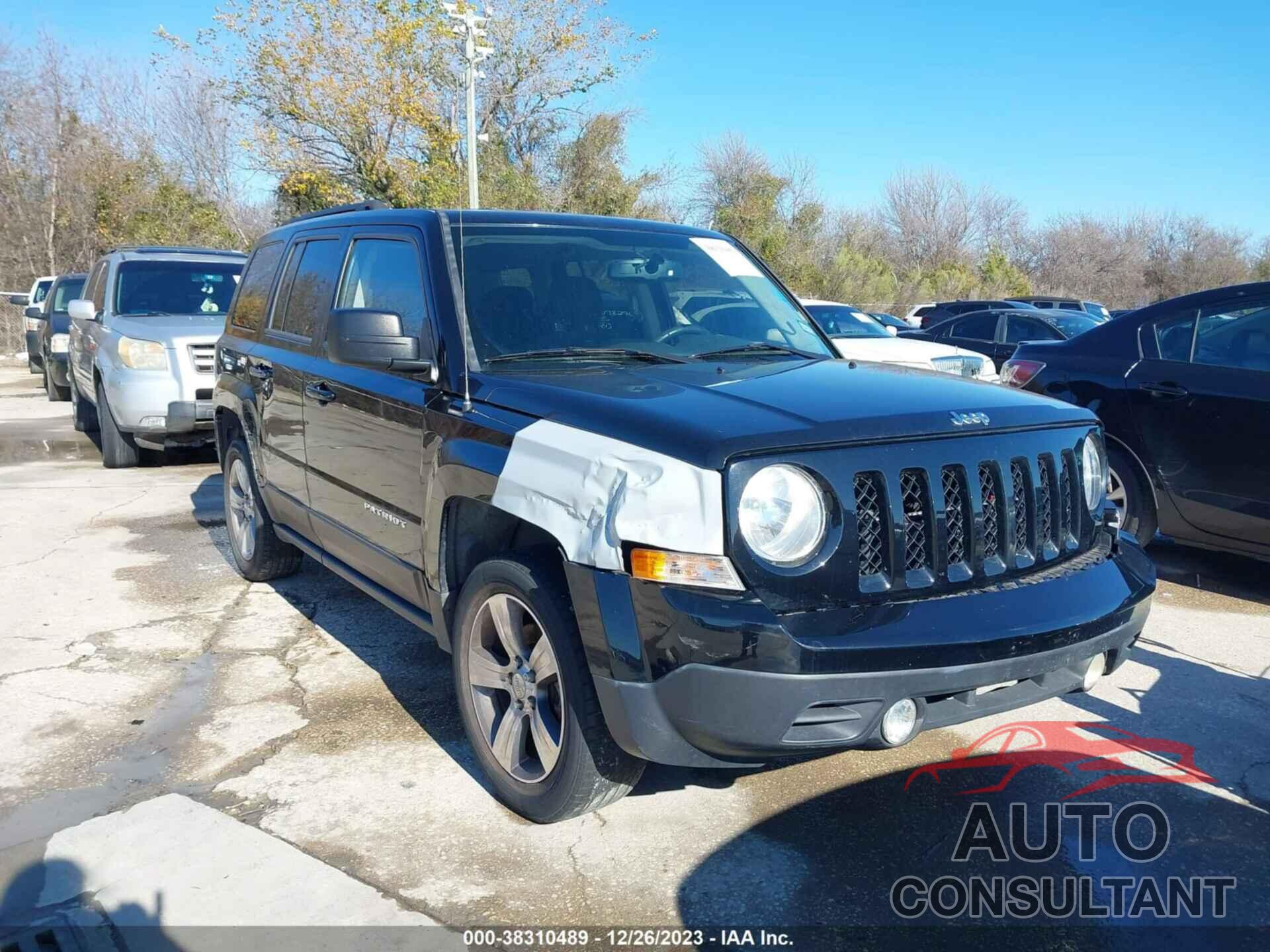 JEEP PATRIOT 2017 - 1C4NJPFB7HD103084