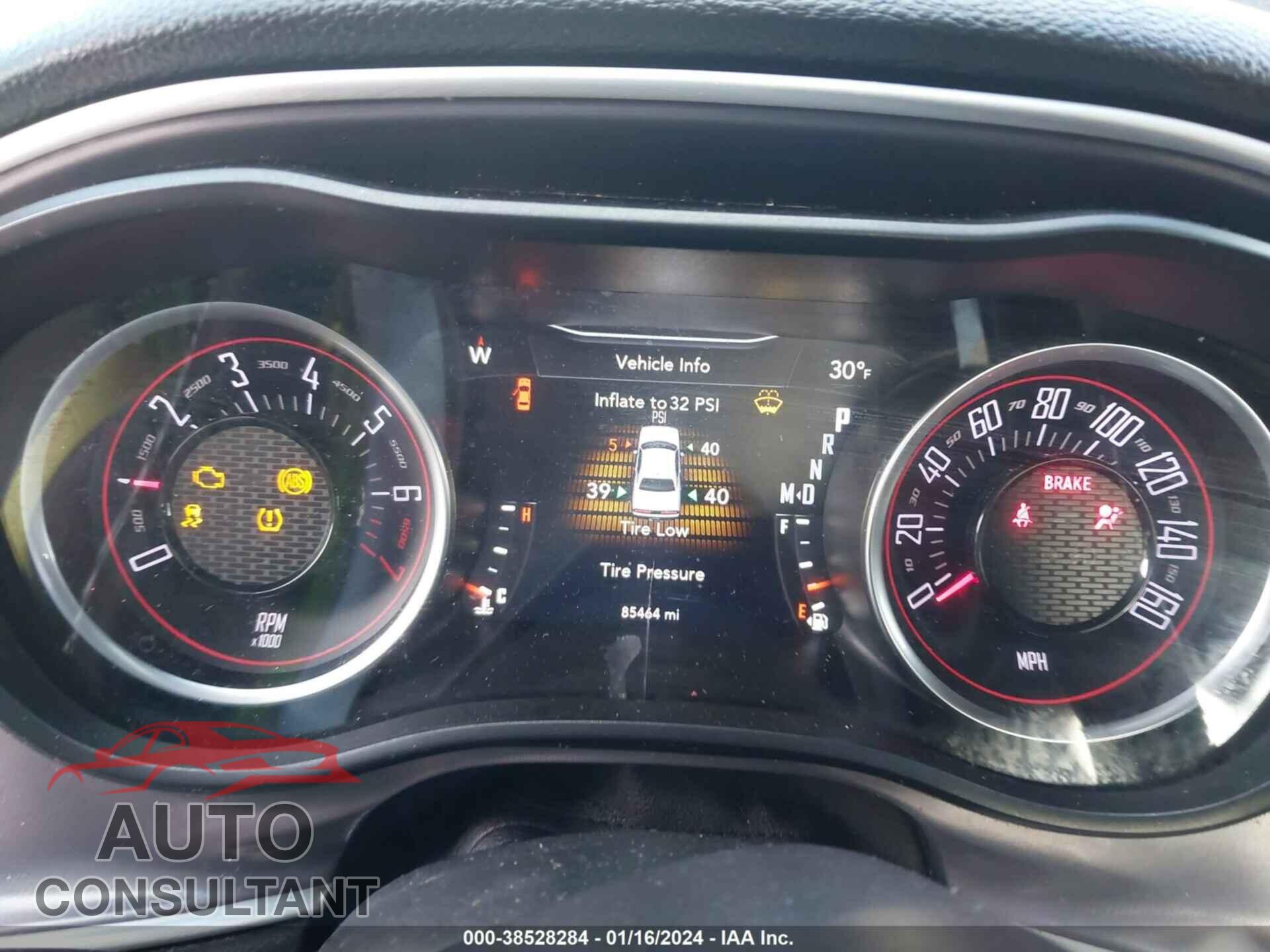 DODGE CHALLENGER 2019 - 2C3CDZAG5KH672446