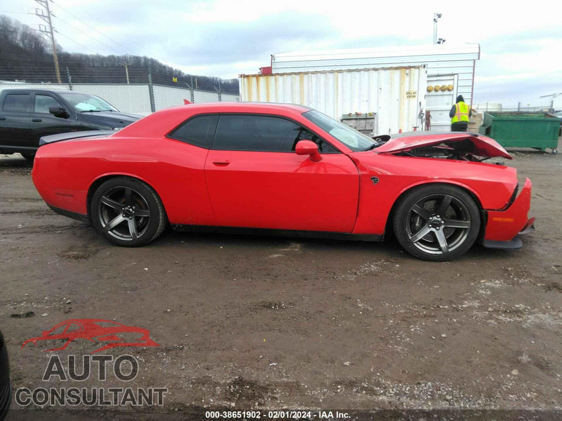 DODGE CHALLENGER 2018 - 2C3CDZC96JH110276