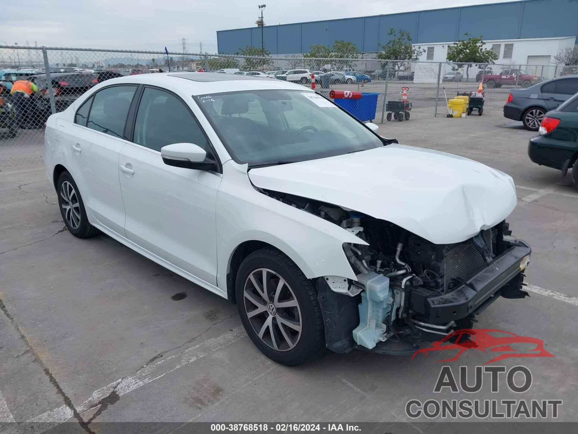 VOLKSWAGEN JETTA 2017 - 3VWDB7AJ0HM237539