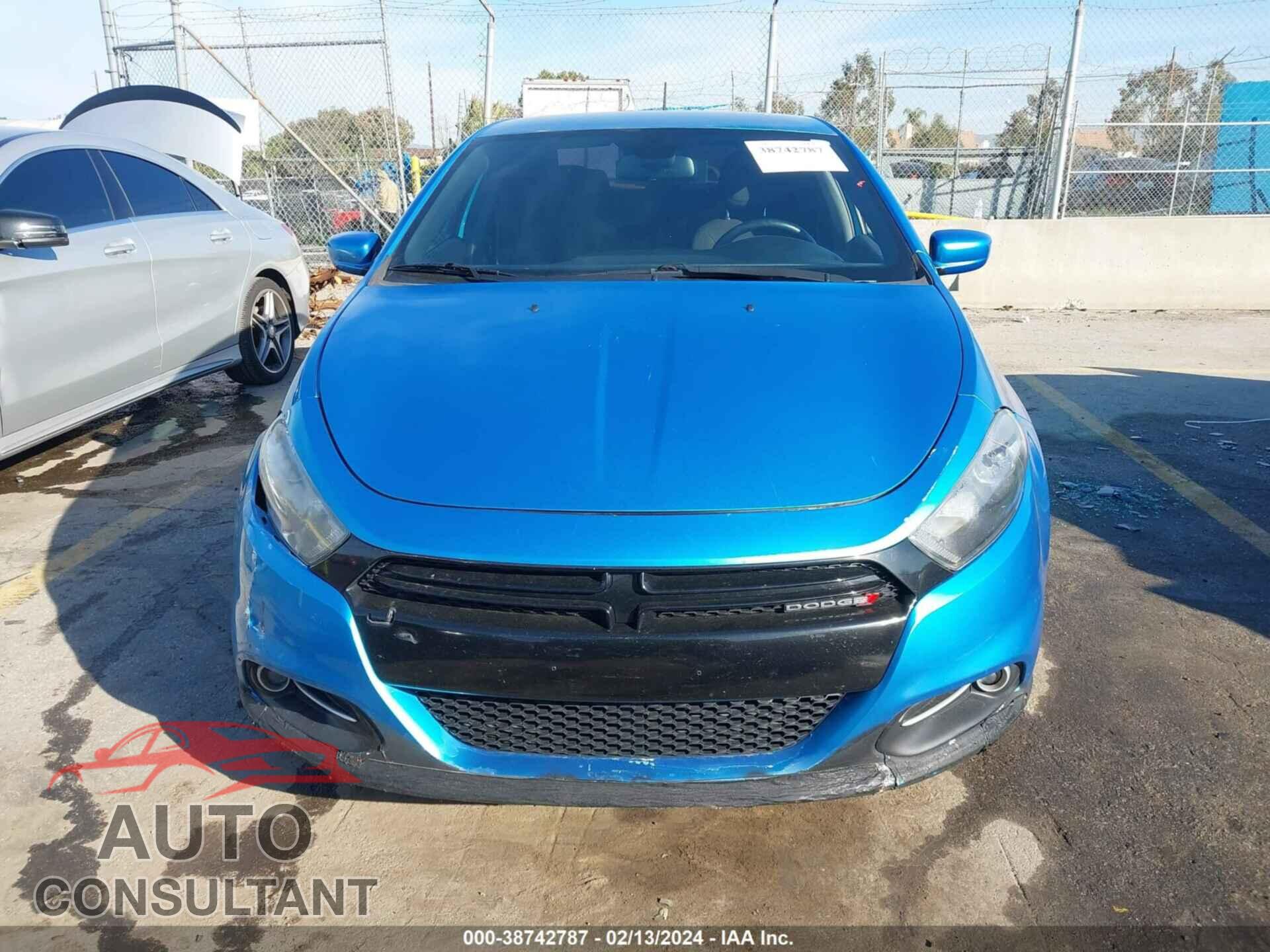DODGE DART 2016 - 1C3CDFFA4GD819136