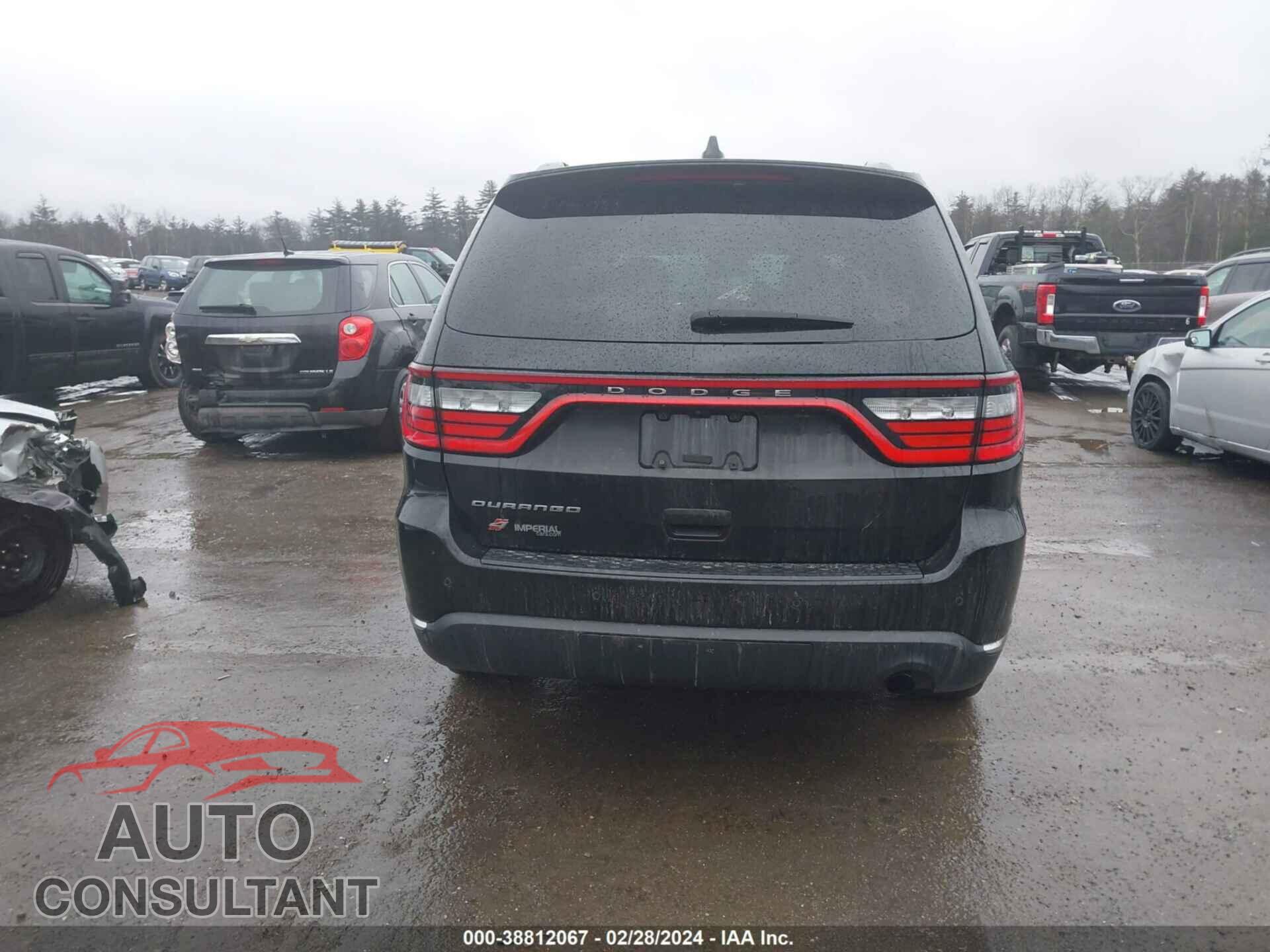 DODGE DURANGO 2021 - 1C4RDJAG4MC636812