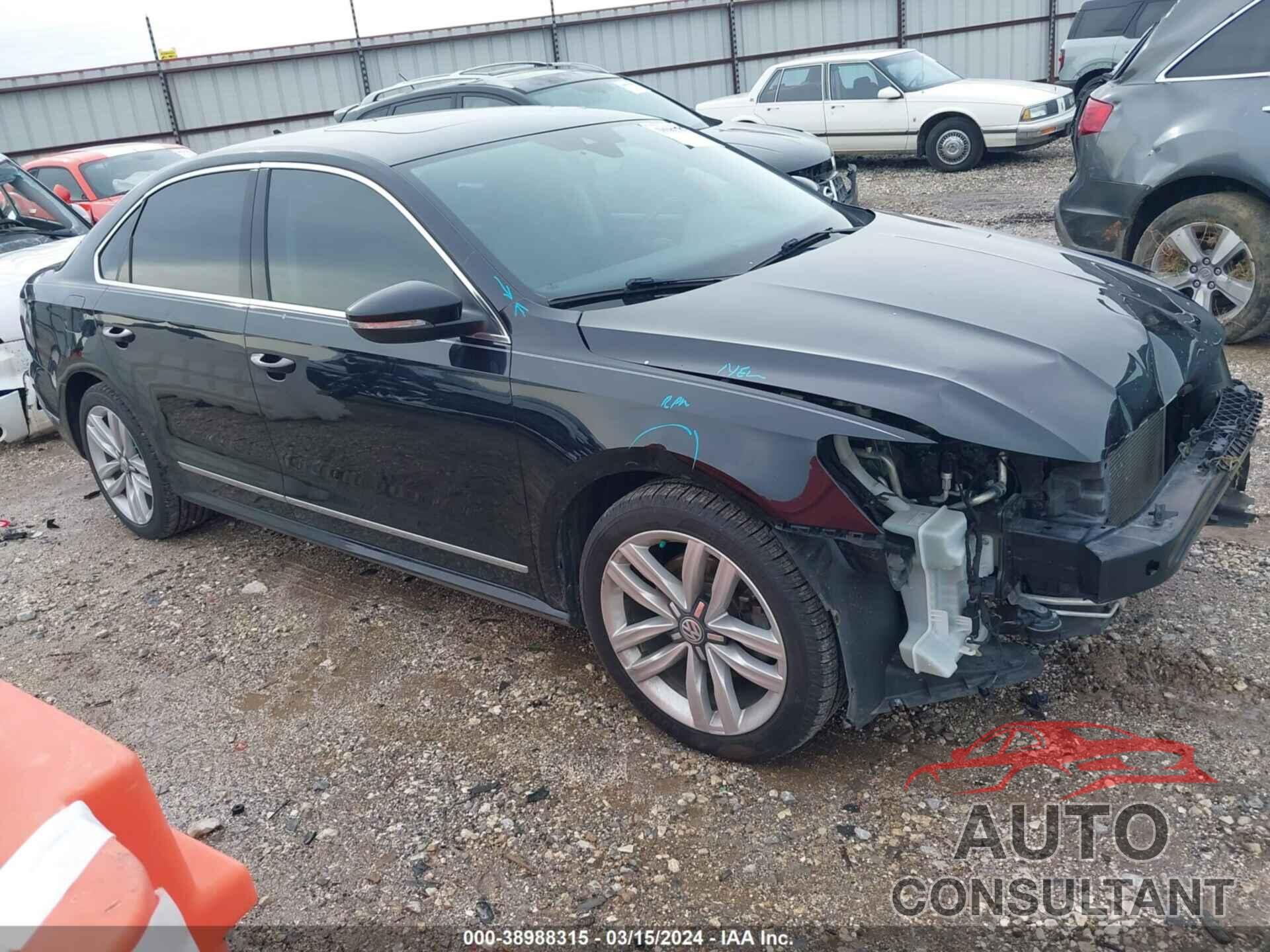 VOLKSWAGEN PASSAT 2017 - 1VWCT7A37HC075162