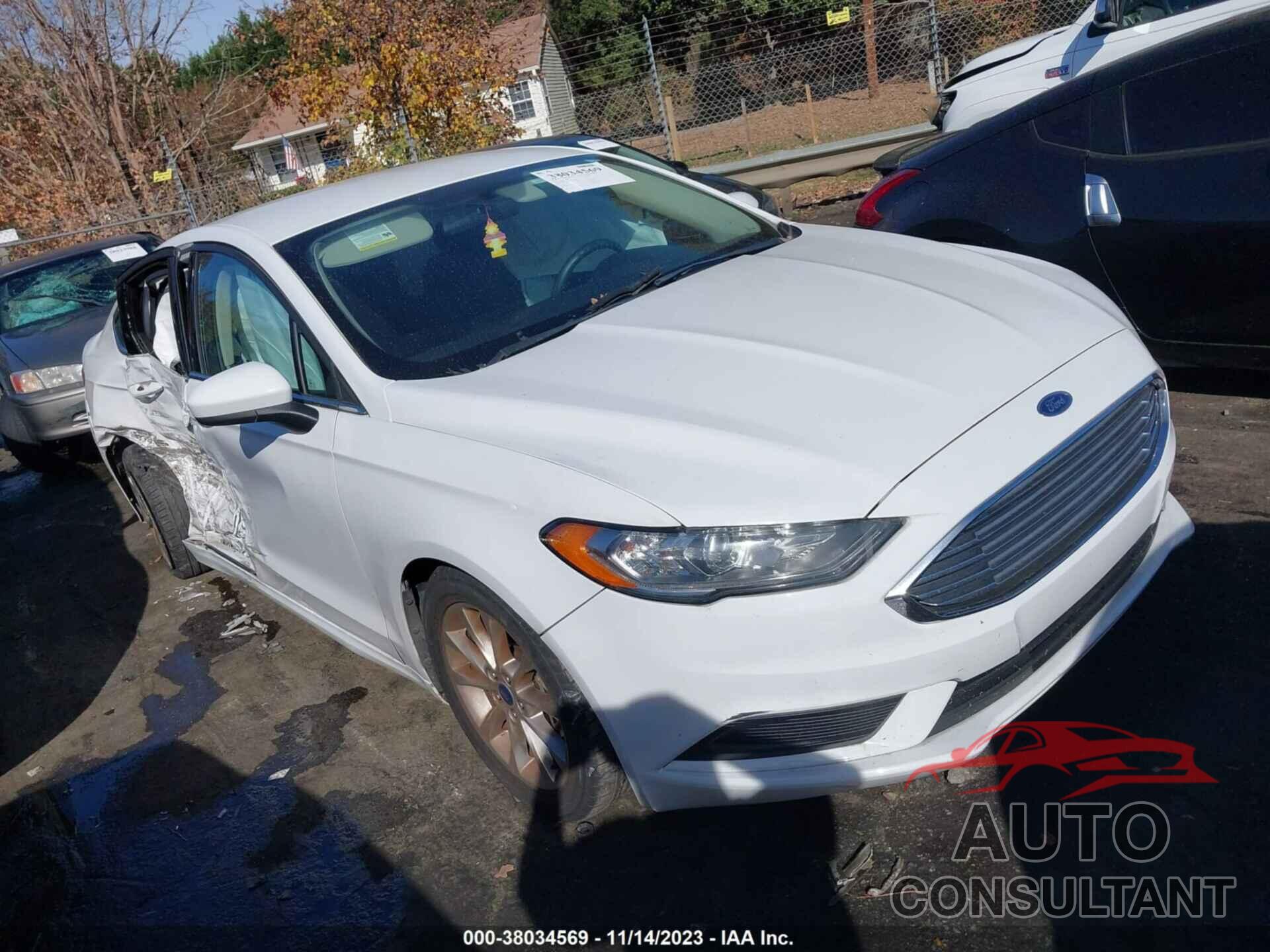 FORD FUSION 2017 - 3FA6P0H73HR224405