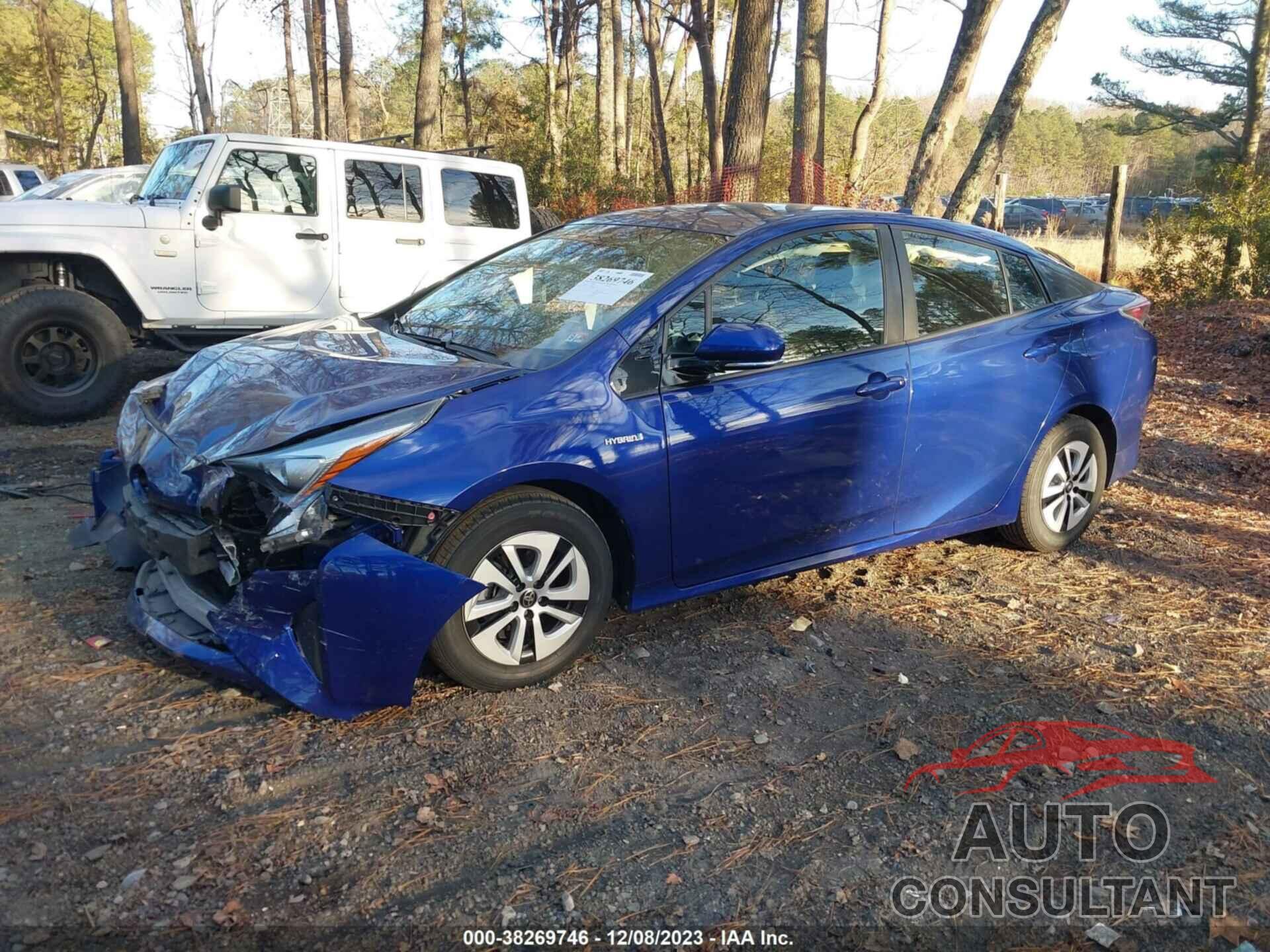 TOYOTA PRIUS 2017 - JTDKARFU0H3527857