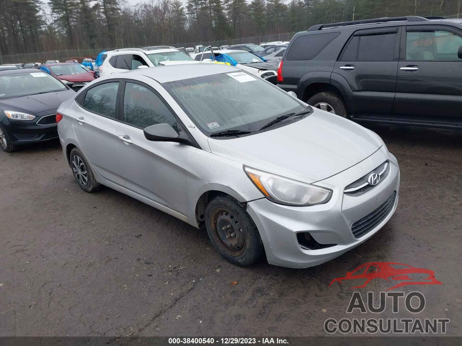 HYUNDAI ACCENT 2016 - KMHCT4AE1GU112679